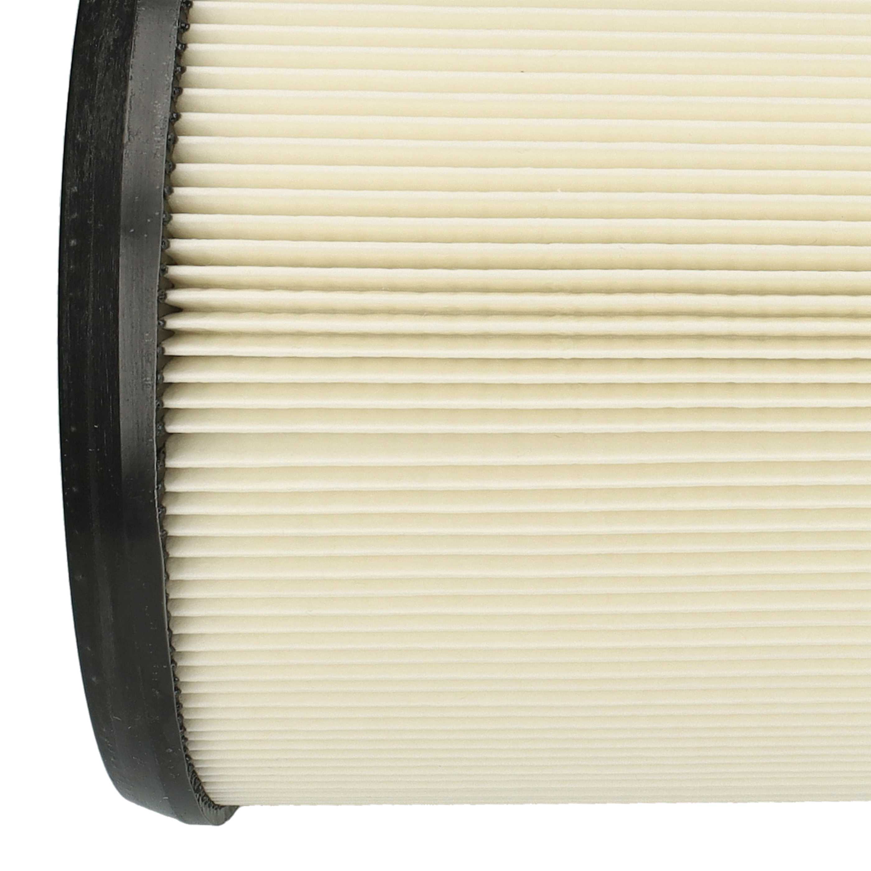 2x Filtro reemplaza Kärcher 57310070, 5.731-007.0 para aspiradora Kärcher, blanco / plata / azul