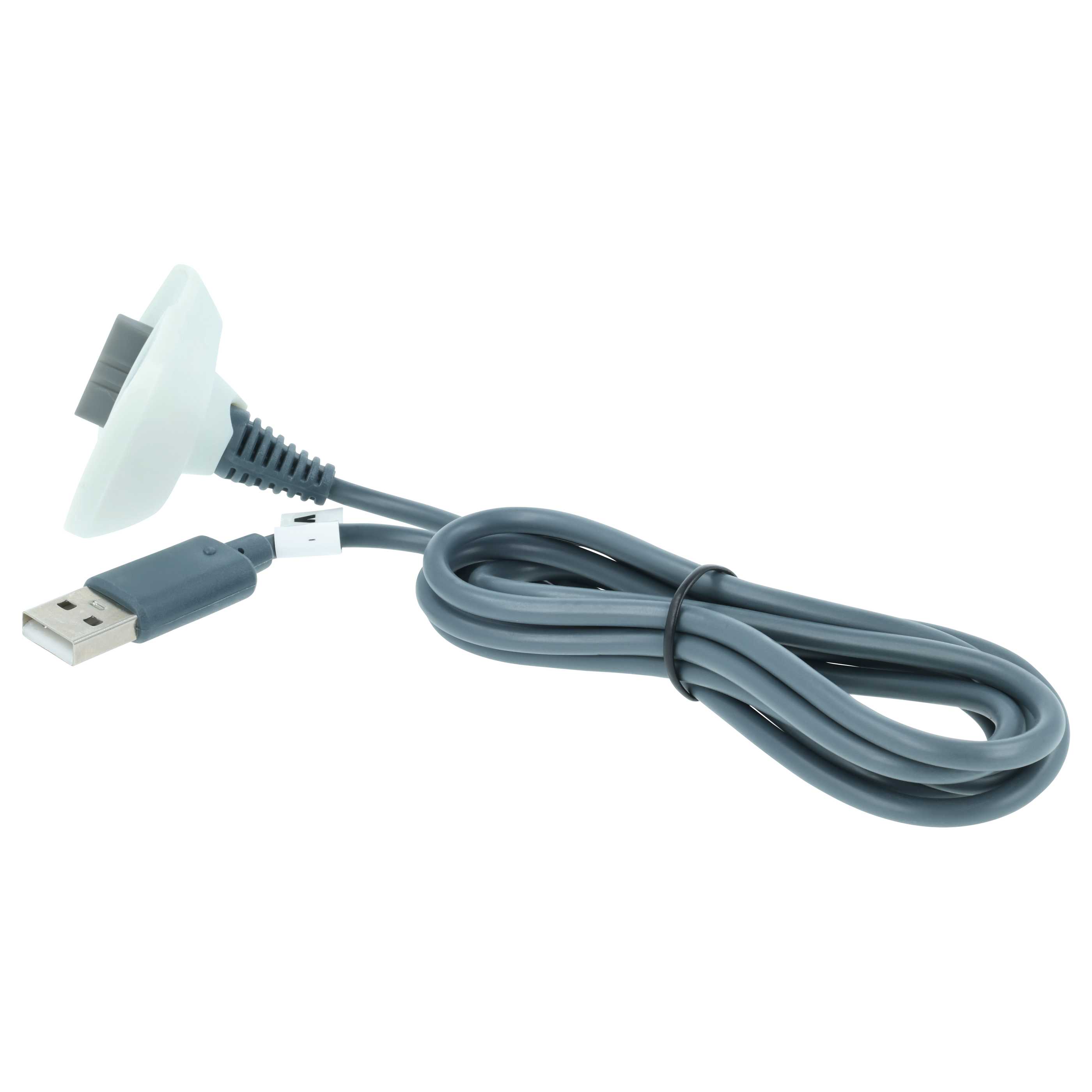 Cavo di ricarica USB per controller per console di gioco Microsoft Xbox 360 - 1,4 m grigio