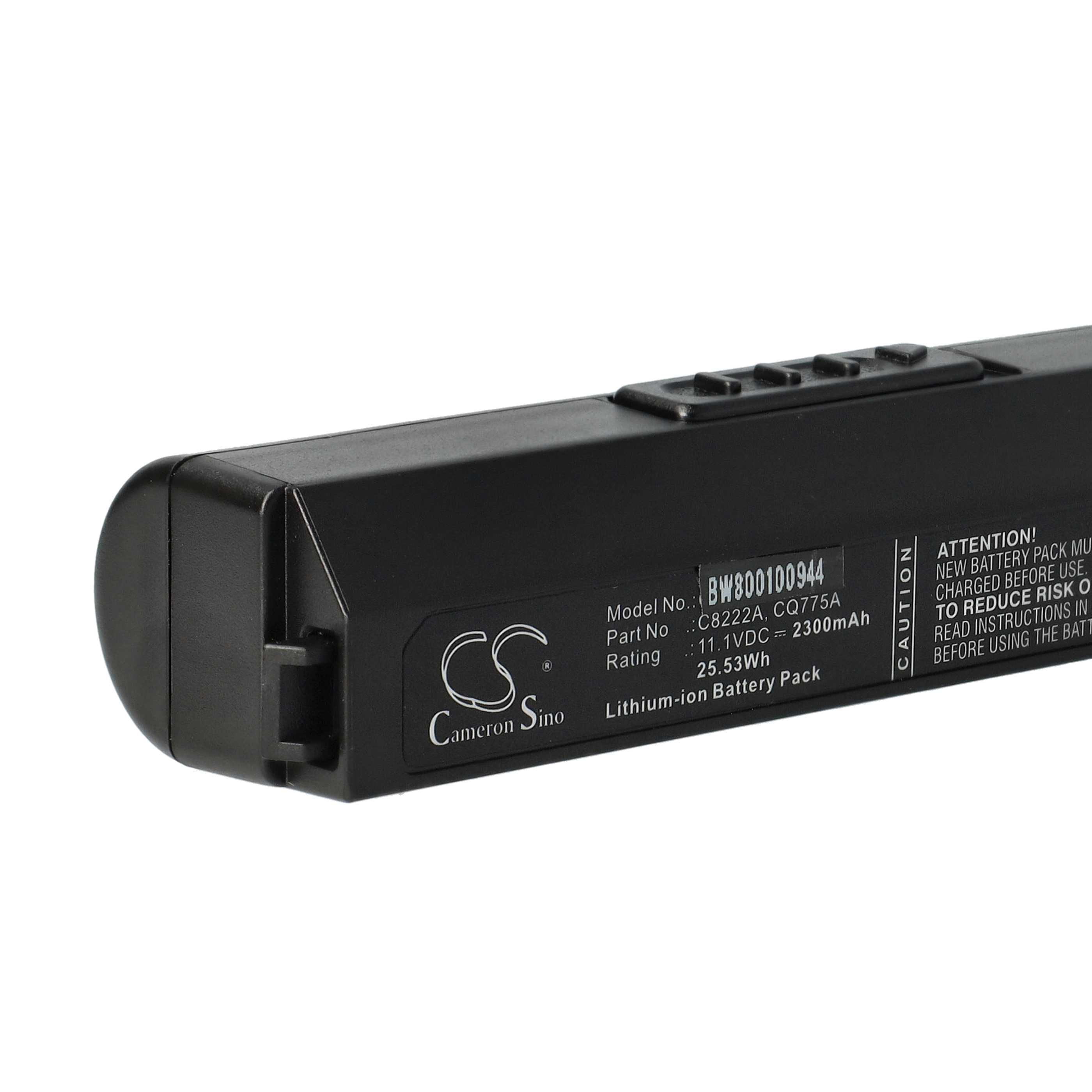 Akumulator do drukarki / drukarki etykiet zamiennik HP C8263A, CQ775-80001, C8222A - 2200 mAh 11,1 V Li-Ion