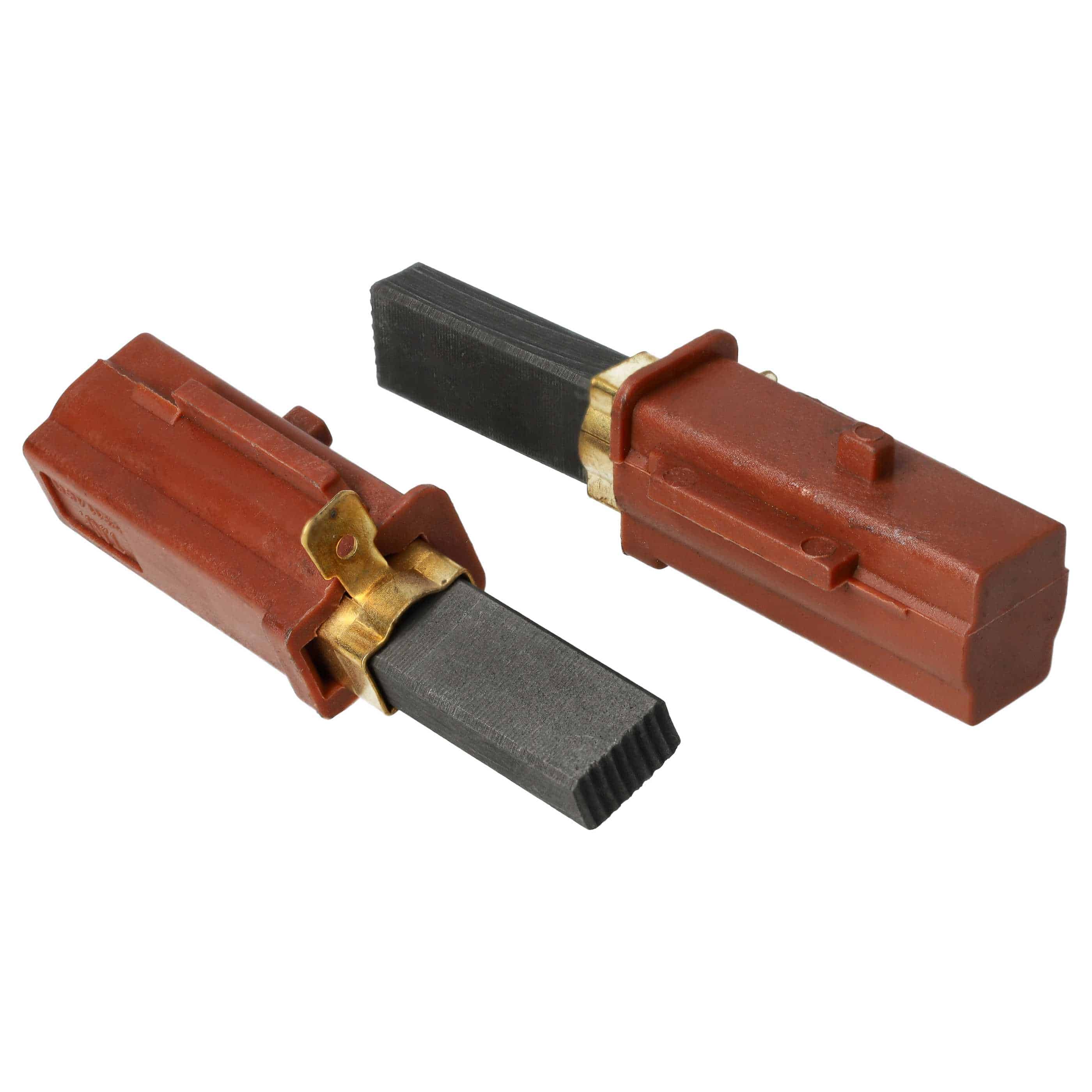 2x Kohlebürste passend für Ametek Lamb Elektromotoren ersetzt 333261, 2311480 - 6,3 x 11 x 33mm