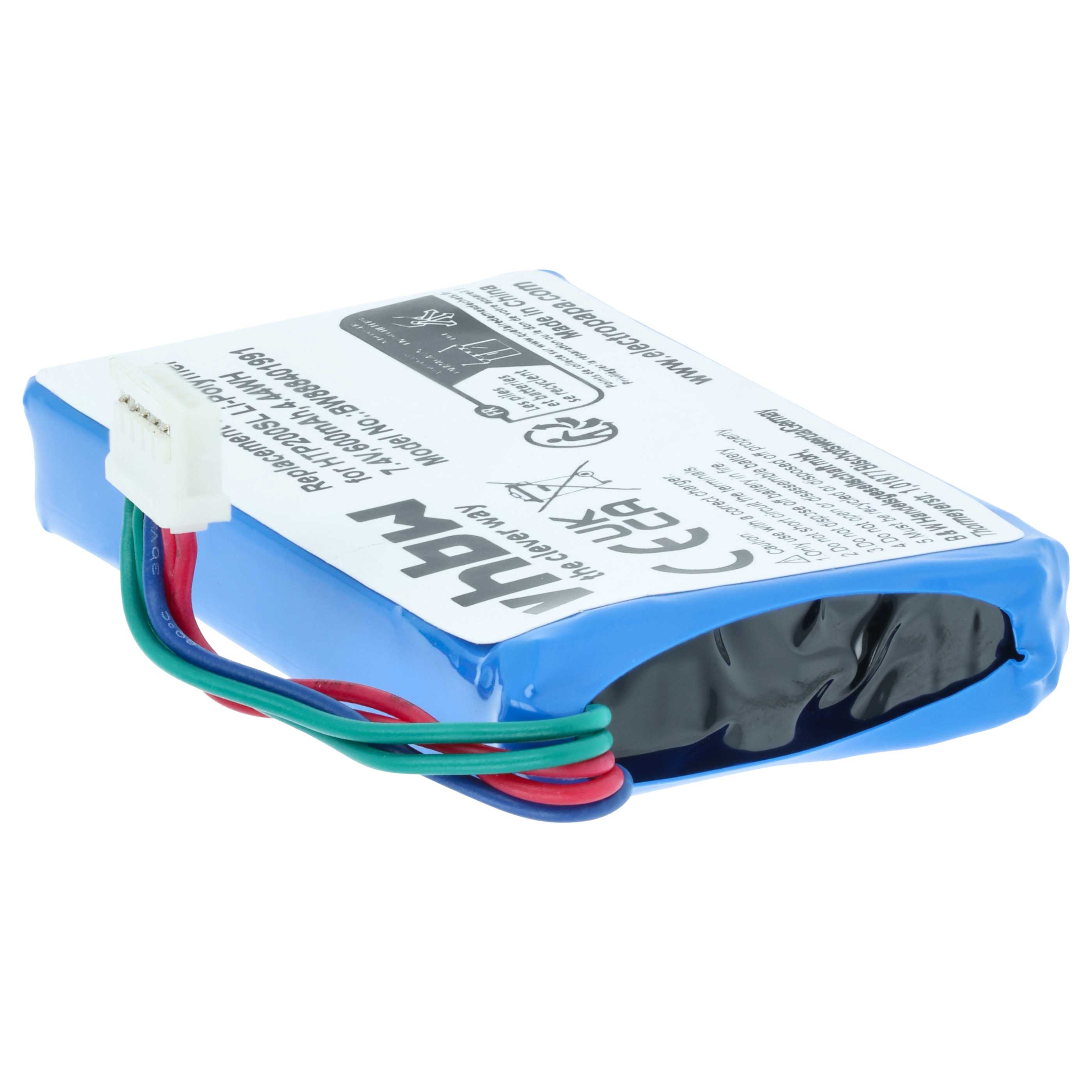 Printer Battery replaces HP 1AS84-60006 - 600 mAh 7.4 V Li-polymer