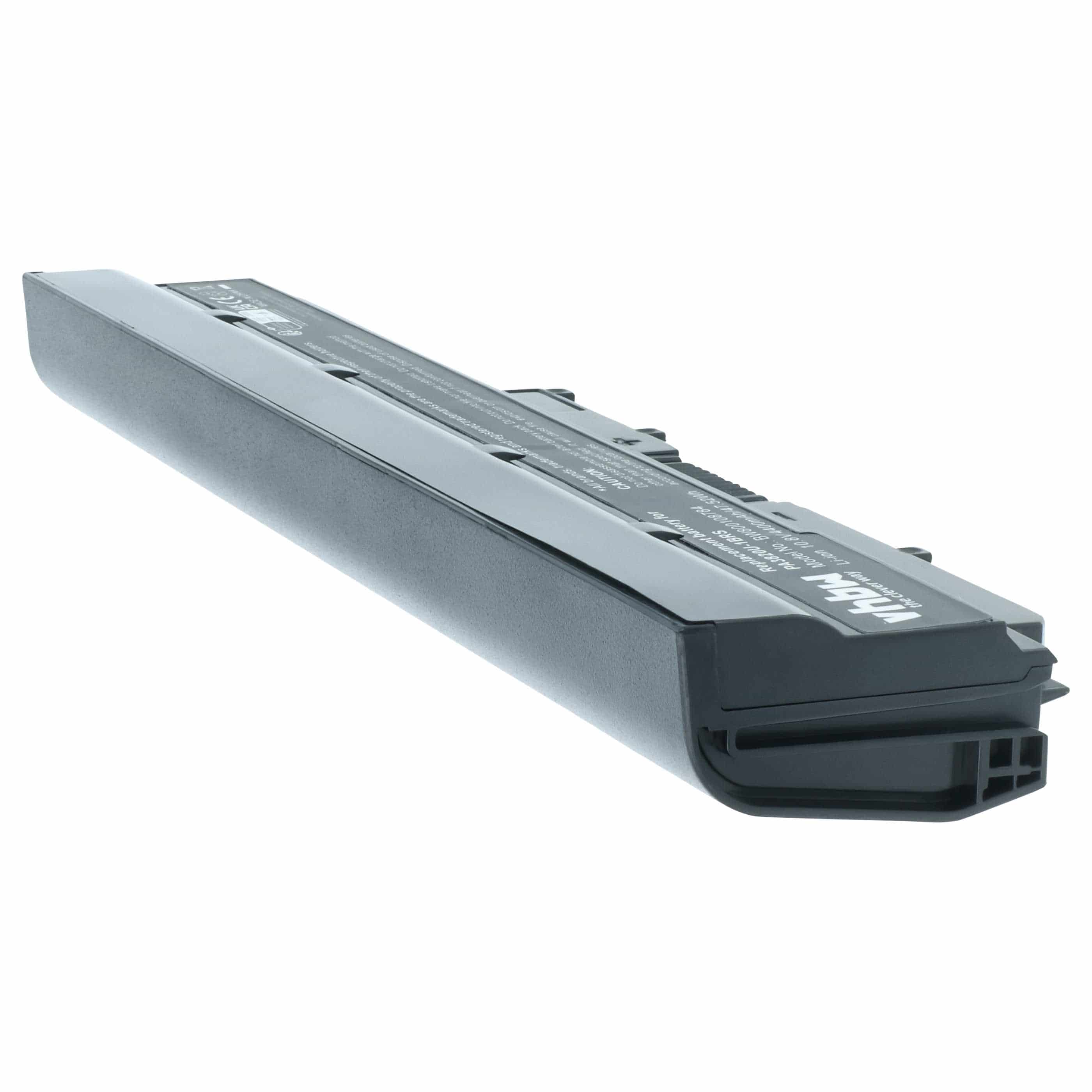 Akumulator do laptopa zamiennik Toshiba PABAS231, PA3820U-1BRS, PA3821U-1BRS - 4400 mAh 10,8 V Li-Ion, czarny