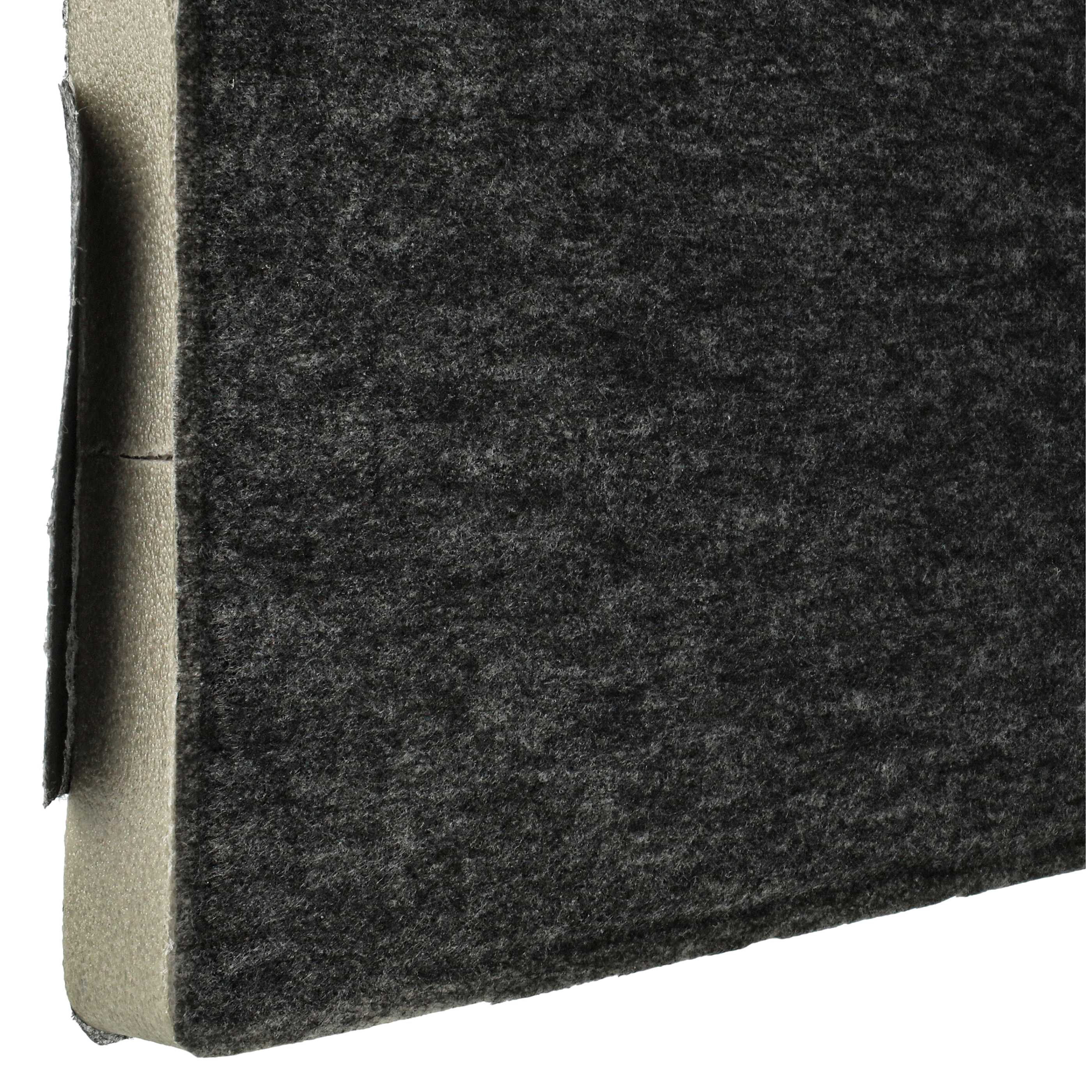 4x Filtres à charbon actif remplace Miele FWKM-1423, 9231860, DKF-19, DKF19-1, 4002515094815 pour hotte Miele
