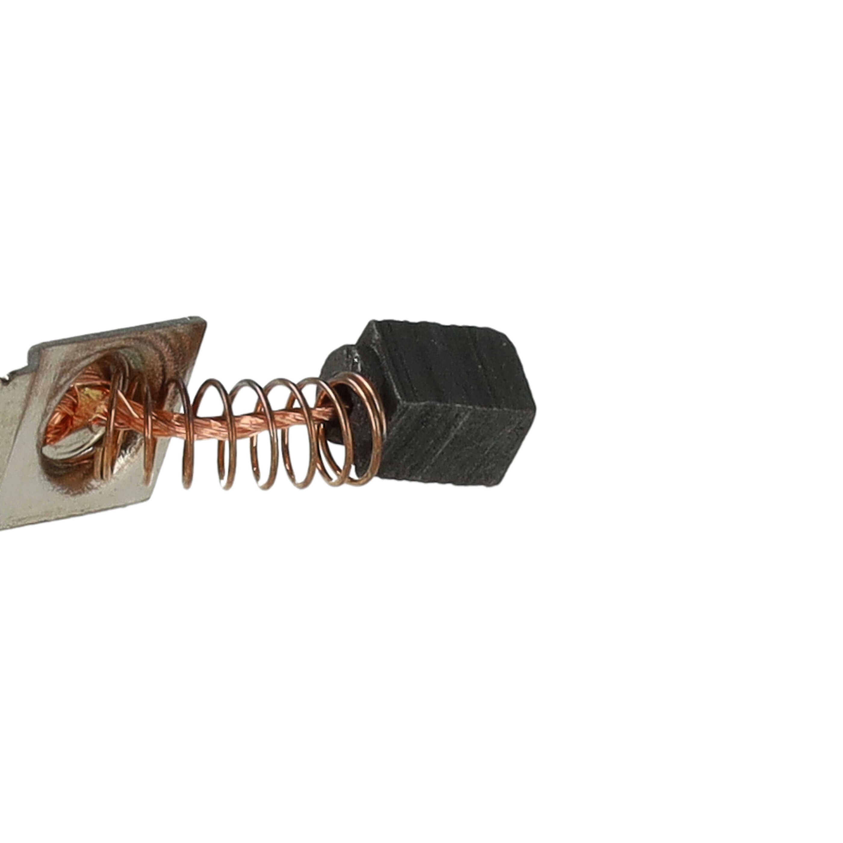 2x Kohlebürsten passend für SaeshinStrong Elektrogerät + Feder, 5,5 x 3 x 3 mm
