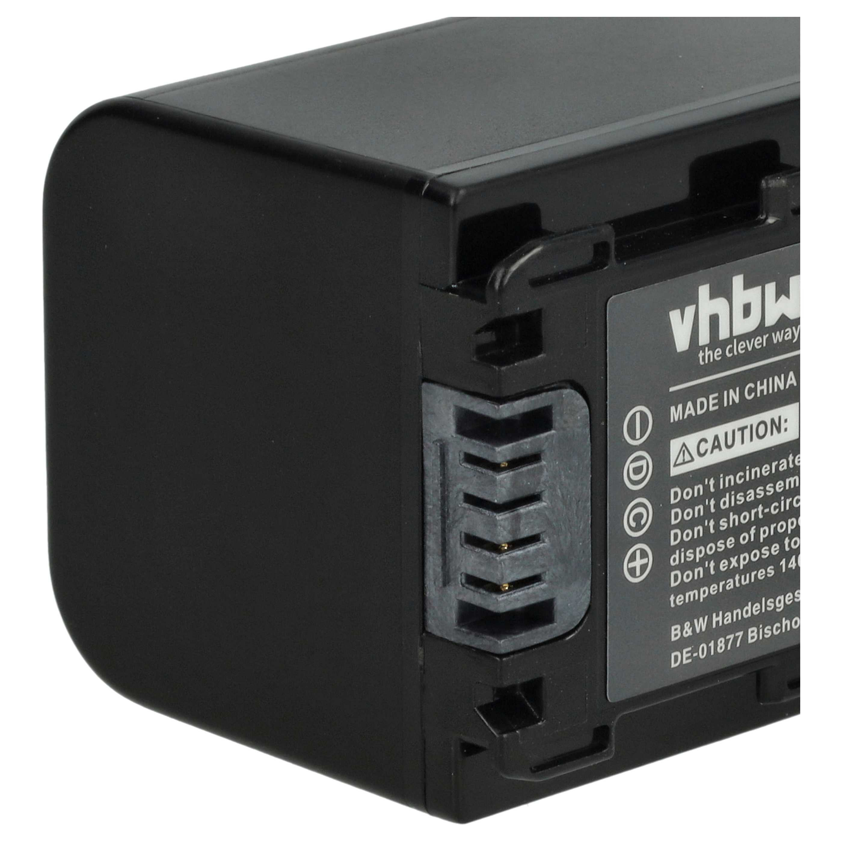 Videocamera 3x Battery replaces Sony NP-FH50, NP-FH100, NP-FH70, NP-FH60, NP-FH40 - 950 mAh 7.2 V Li-Ion