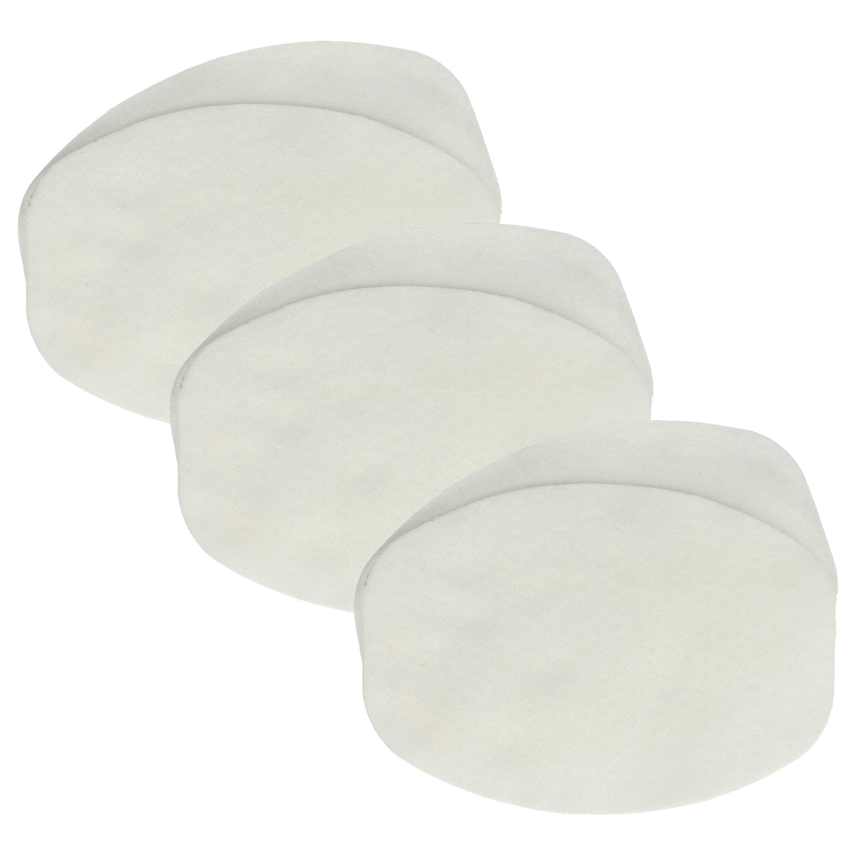 6x Filterfilter replaces Nilfisk 11693700, 11641000 for Nilfisk Vacuum Cleaner