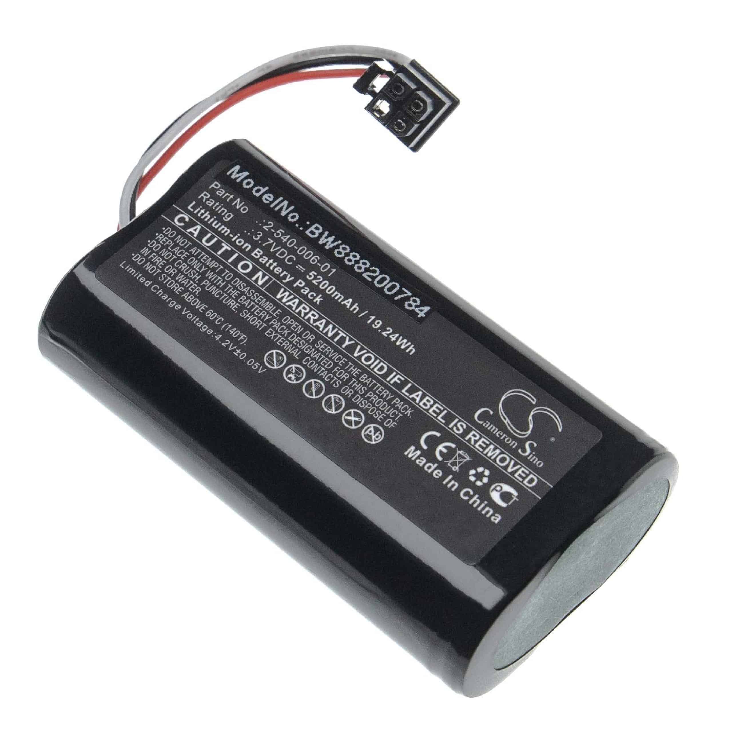 Batterie remplace Soundcast 2-540-006-01 pour enceinte Soundcast - 5200mAh 3,7V Li-ion