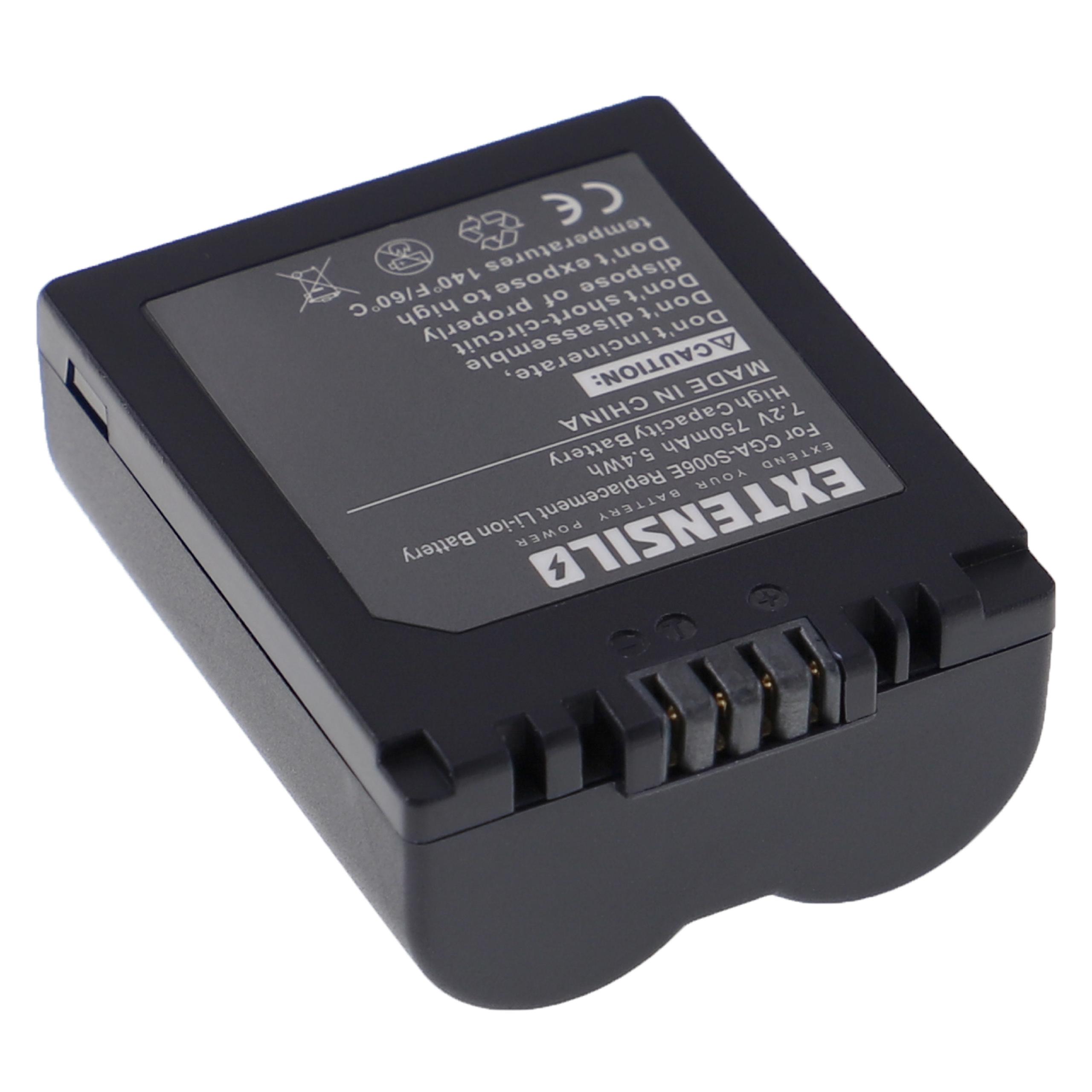 Battery Replacement for Leica BP-DC5 - 750mAh, 7.2V, Li-Ion
