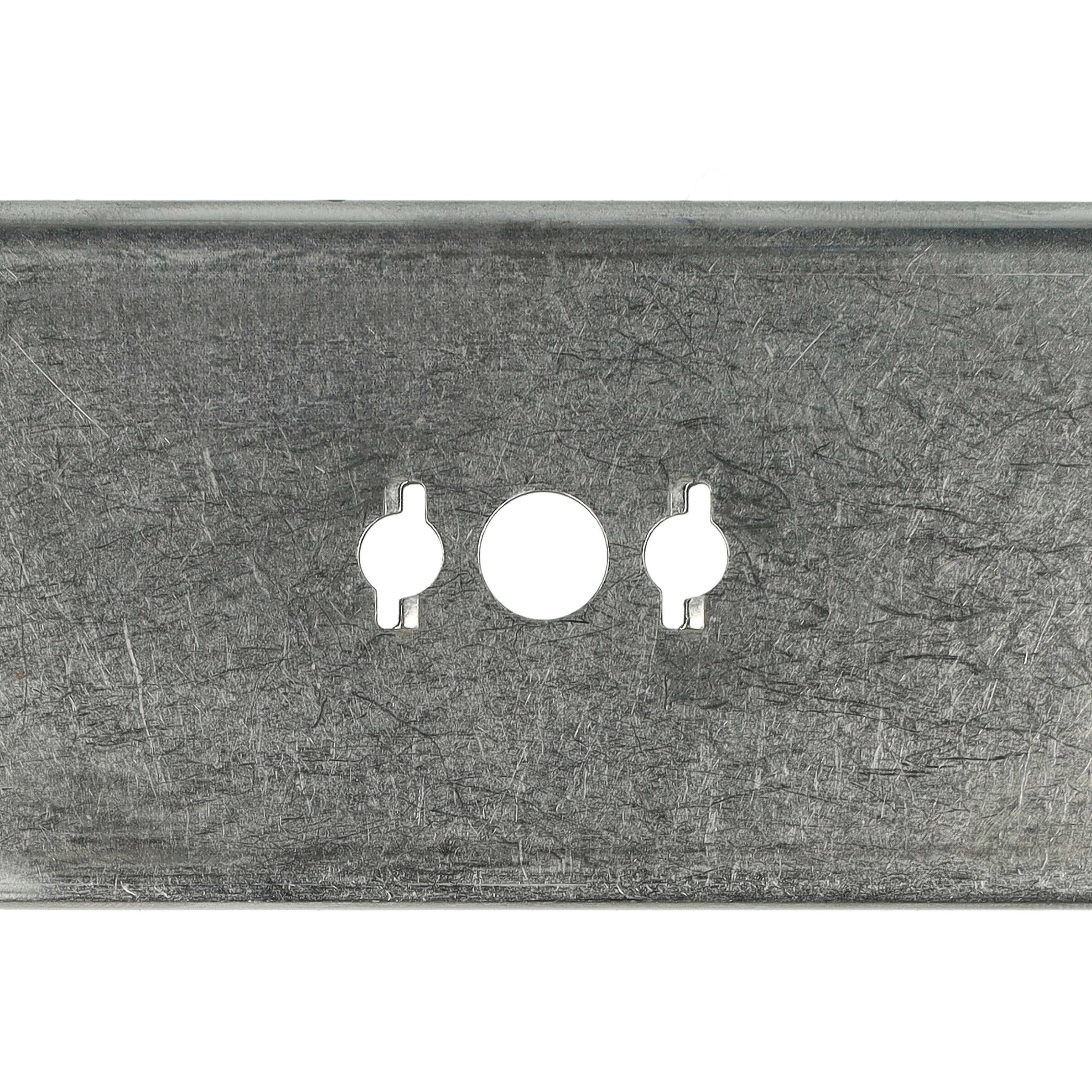 Exchange Blade replaces MTD 122-102-619 for Cordless Lawnmower etc. - stainless steel, silver