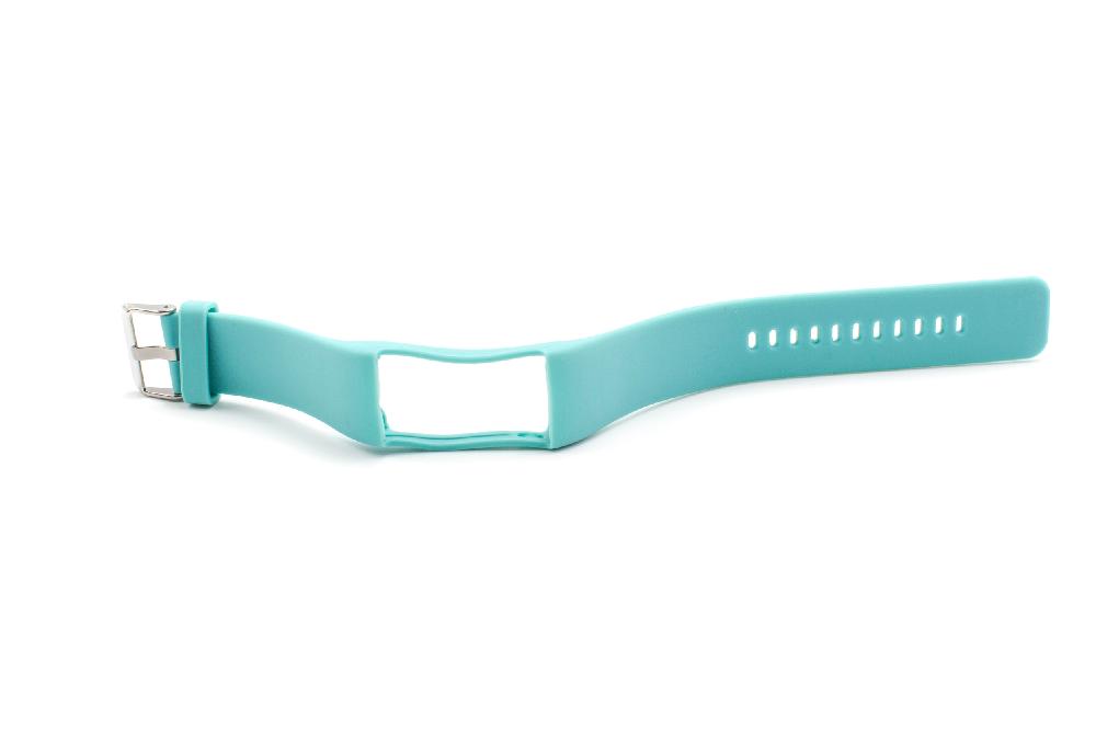 Armband für Polar Smartwatch - 24 cm lang, 23mm breit, Silikon, türkis