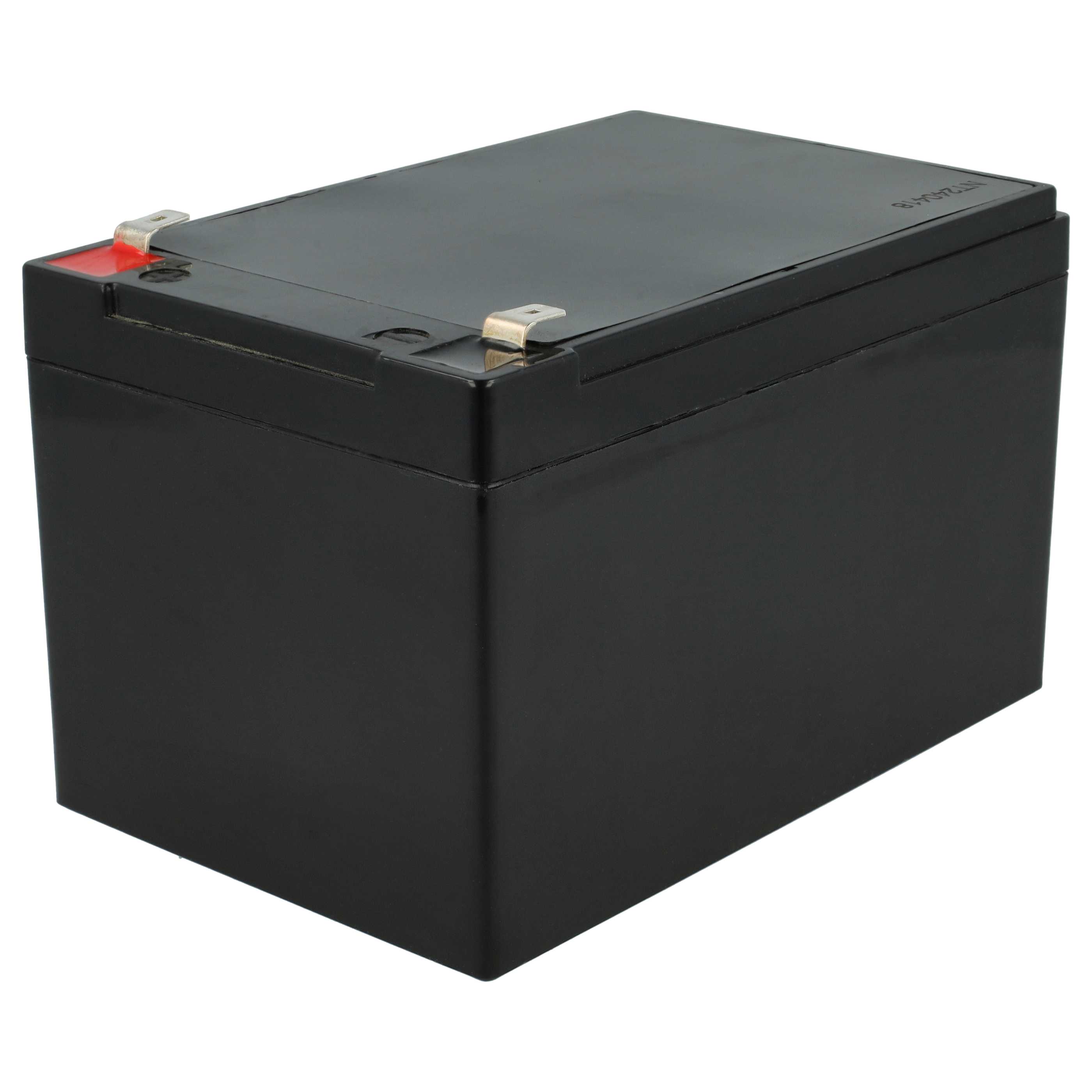 UPS 2x Battery replaces APC RBC4, VISRBC4 - 12 Ah 12 V AGM