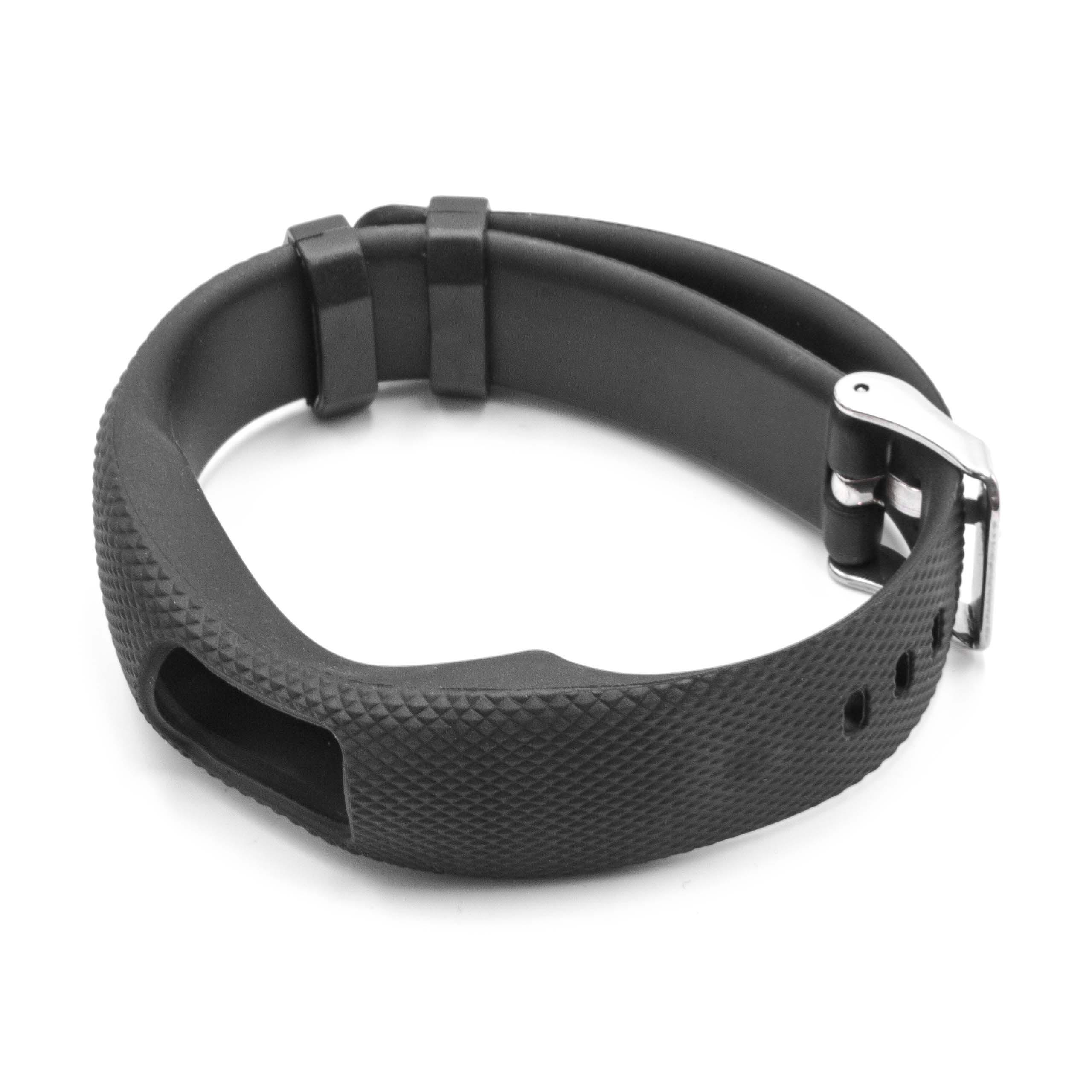 Bracelet pour montre intelligente Garmin Vivofit - 24,5 cm de long, 19,5mm de large, noir