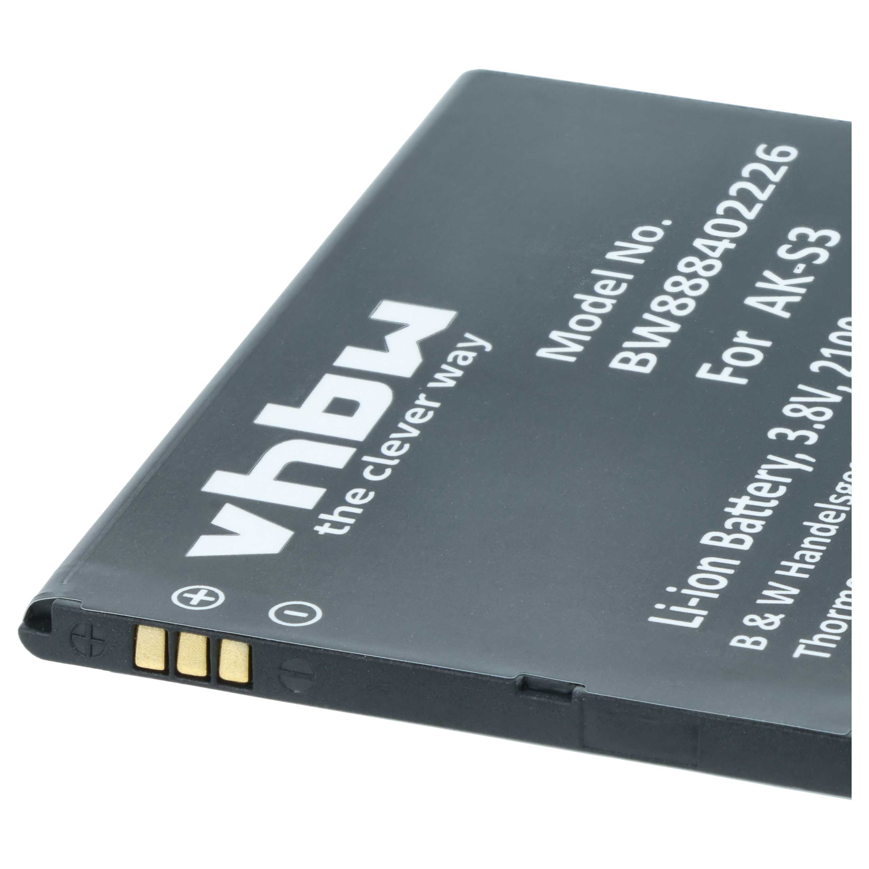 Akumulator do telefonu dla seniora zamiennik Emporia AK-S3 - 2100 mAh 3,8 V LiPo