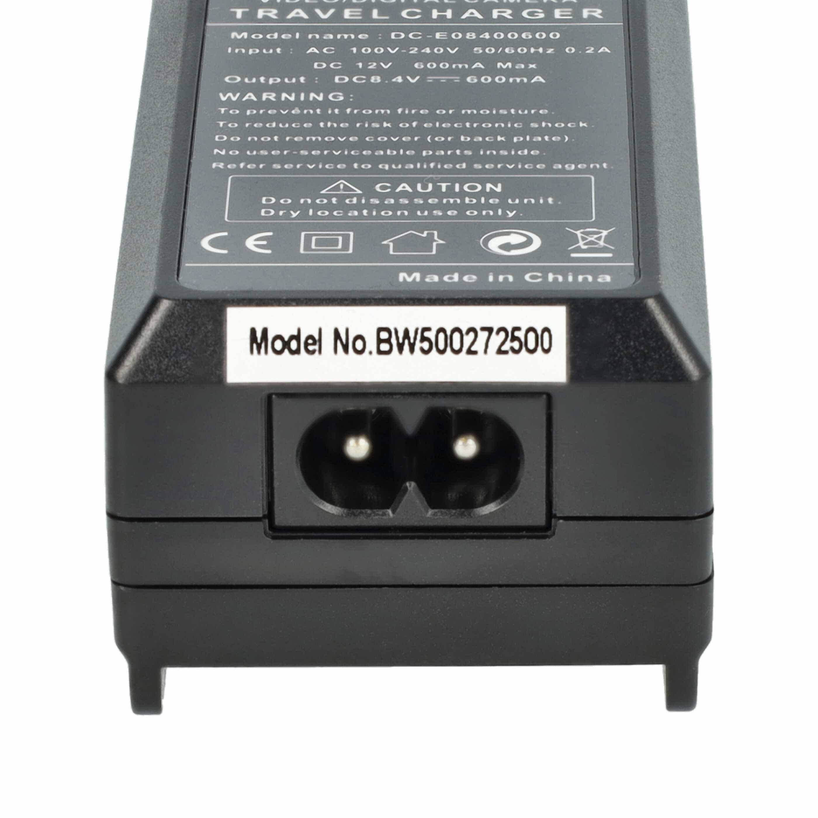 Battery Charger suitable for K10D Camera etc. - 0.6 A, 8.4 V