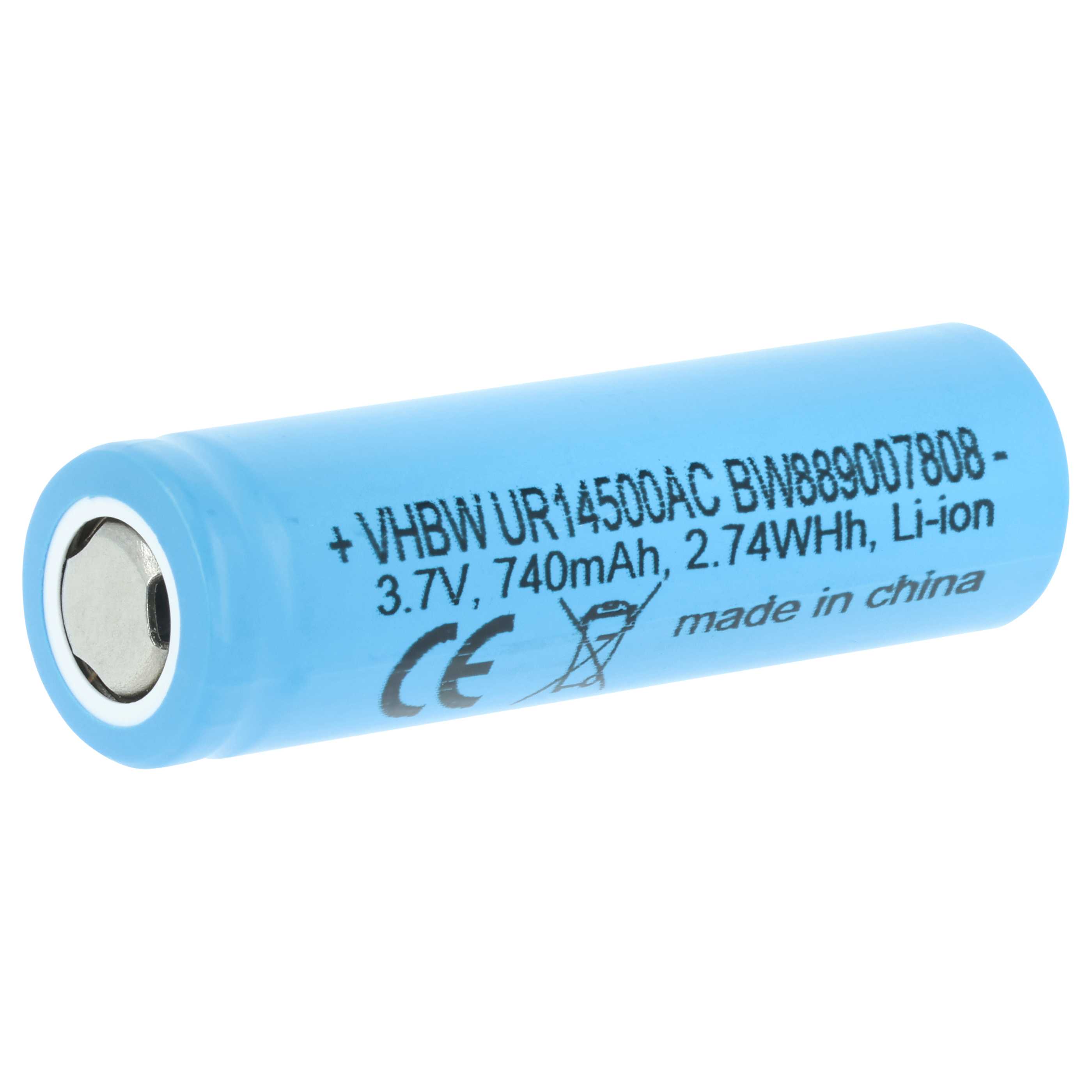 2x Batteria per spazzolino elettrico sostituisce Braun 81728497 - 740mAh 3,7V Li-Ion