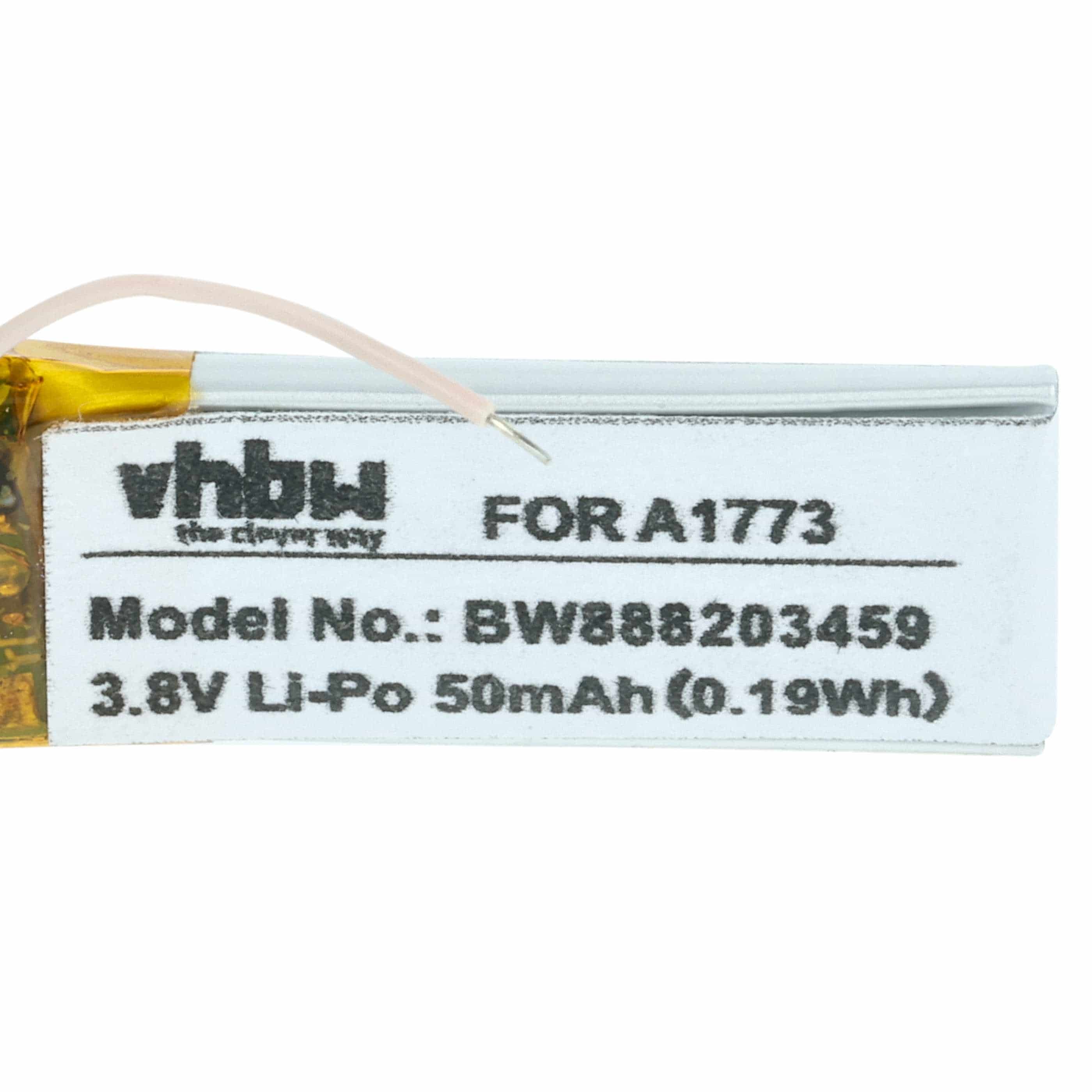 Akumulator do słuchawek bezprzewodowych zamiennik Beats by Dr. Dre A1773, YU10448-16022 - 50 mAh 3,8 V LiPo