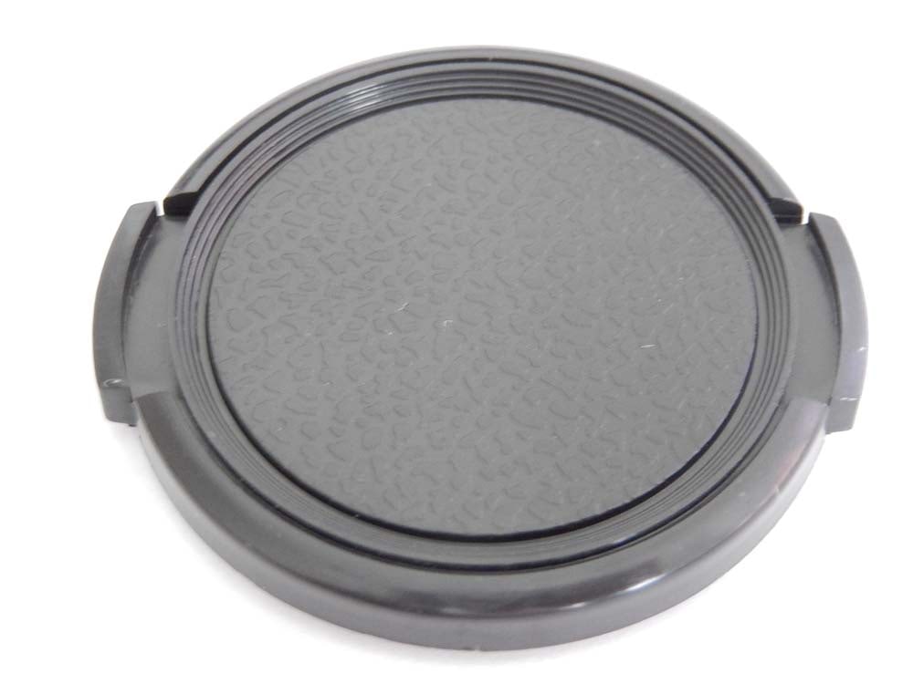 Bouchon d'objectif 46 mm - Prise latérale, plastique, noir