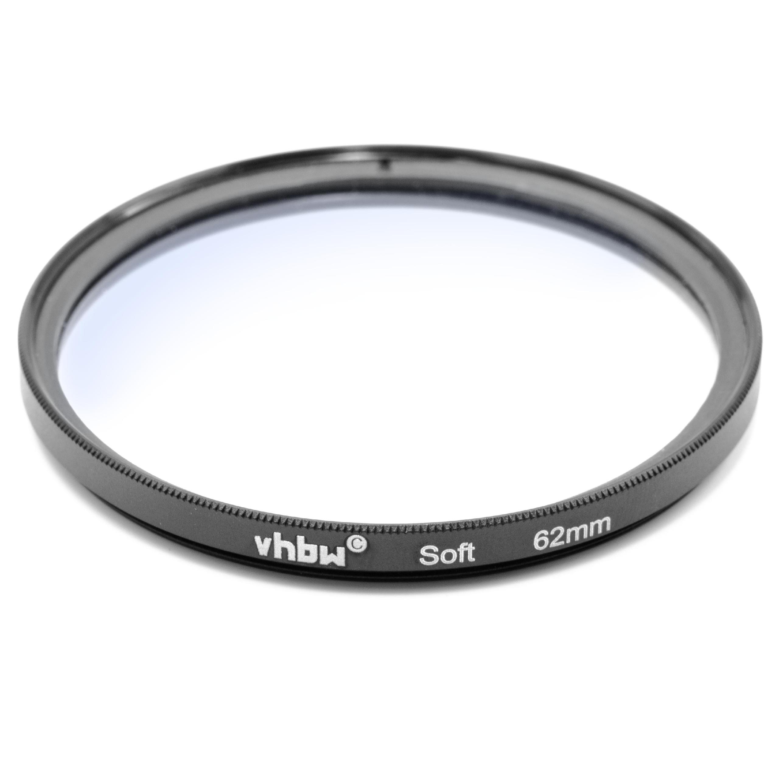 Filtr dyfuzyjny 62mm na obiektyw do różnych aparatów - filtr soft focus