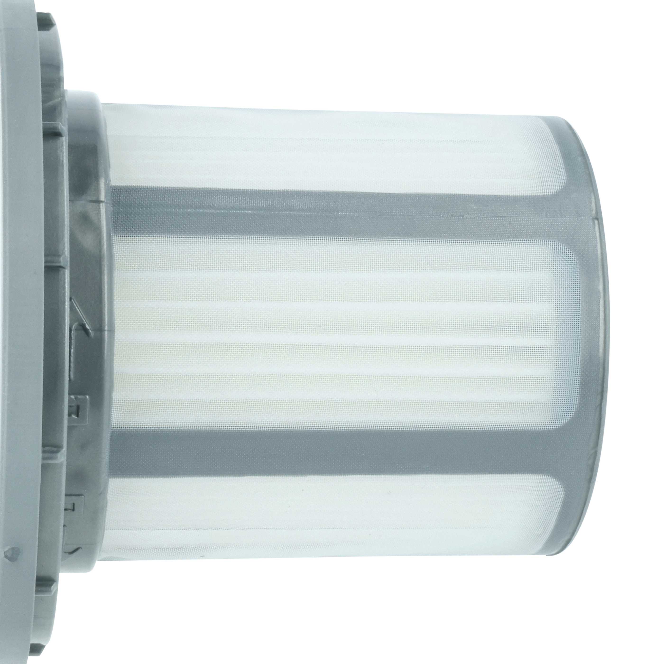 Filter replaces Bosch 12033215 for Vacuum Cleaner, white / grey