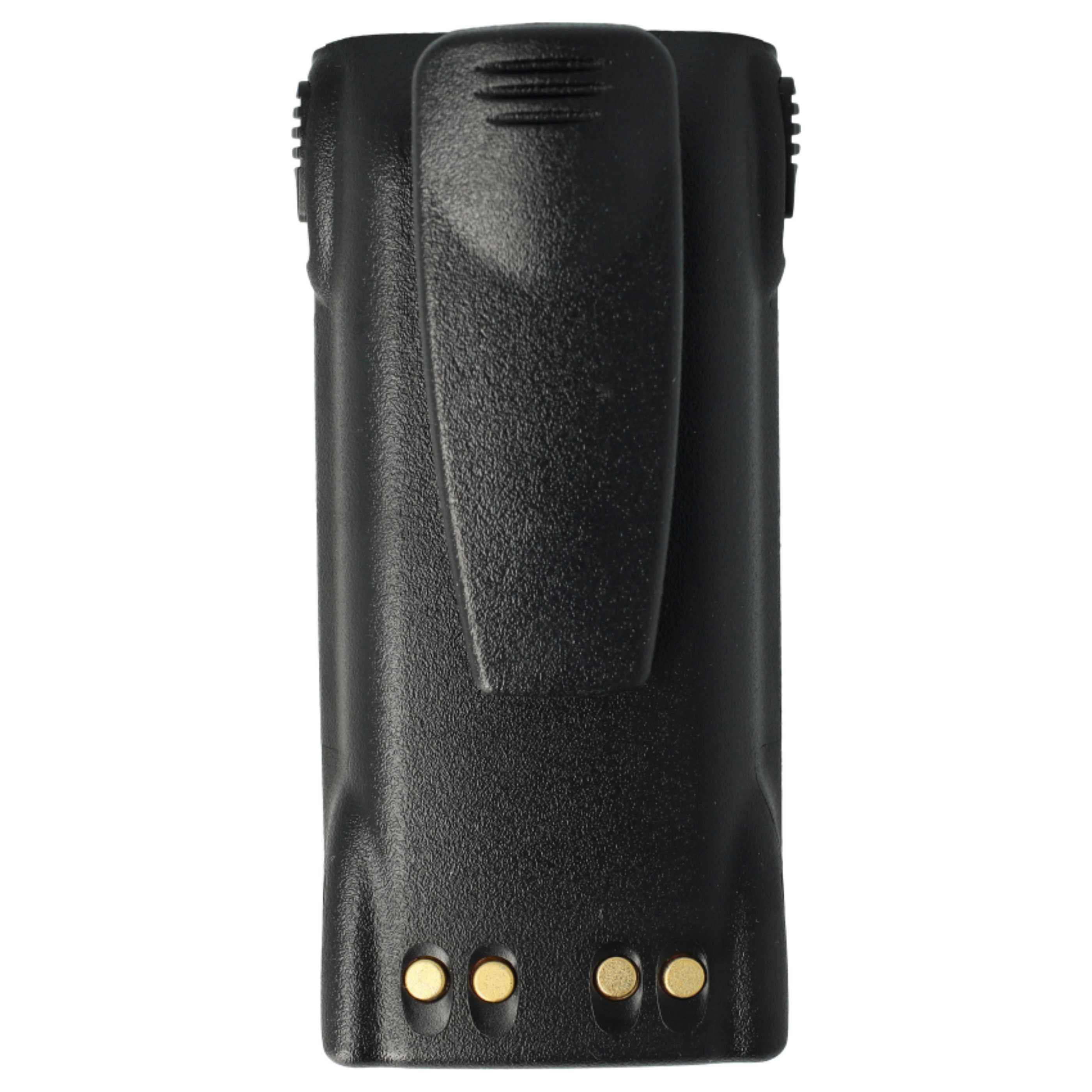 Radio 5x Battery suitable for Motorola GP320, GP340, GP360, GP380 - 1800 mAh 7.2 V NiMH + Belt Clip