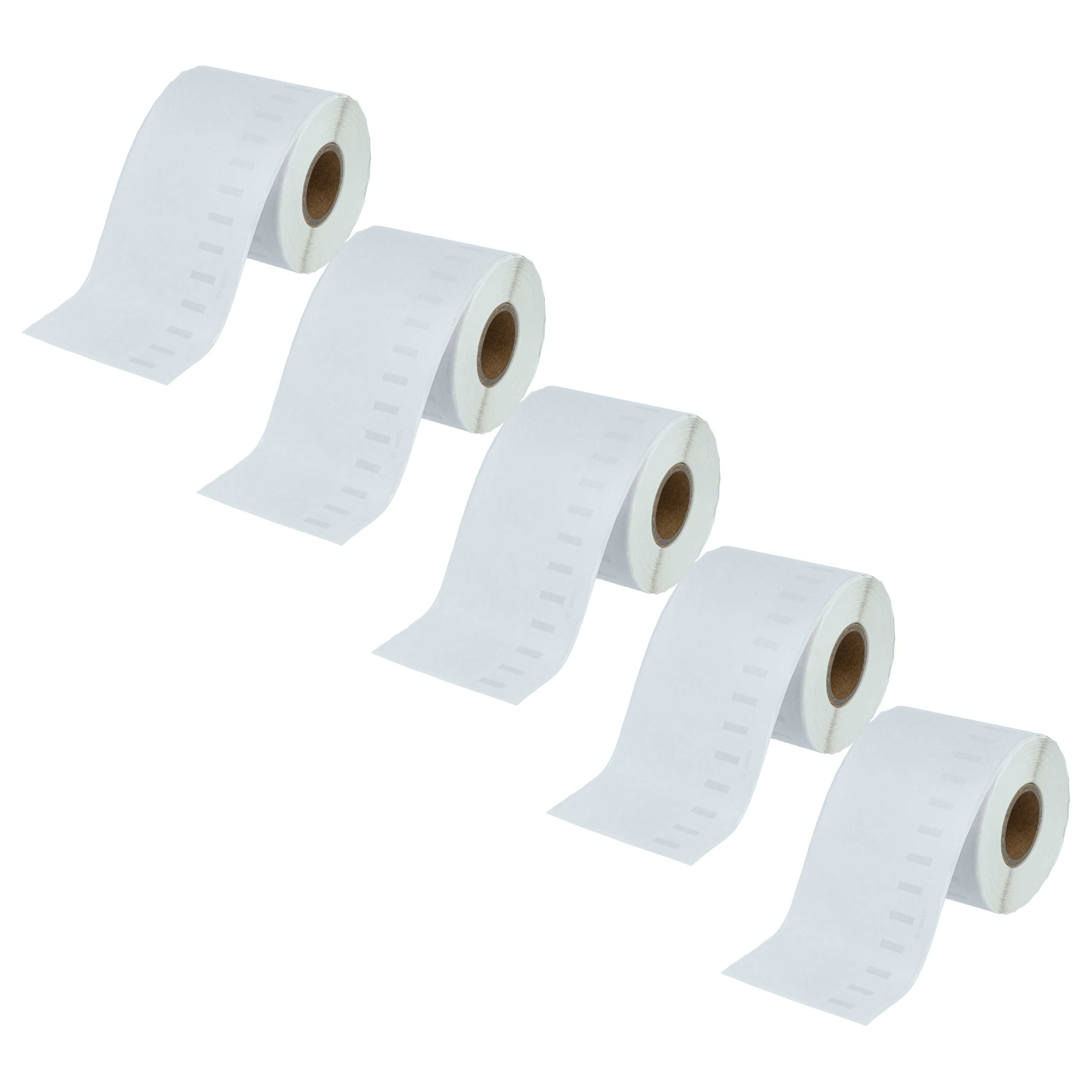 5x Etiquetas reemplaza Dymo 99019 para impresora etiquetas - 59 mm x 190 mm