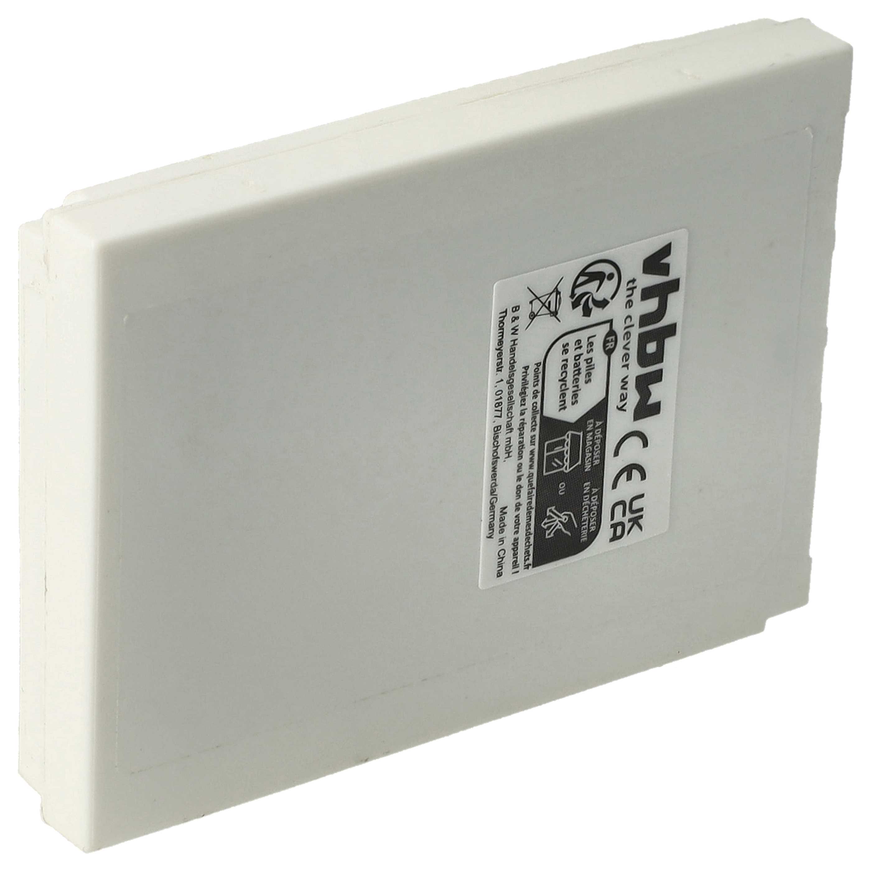 Batteria sostituisce CipherLab BA-80S1A2, KB1B371200005 per cellulare - 1200mAh 3,7V Li-Ion 