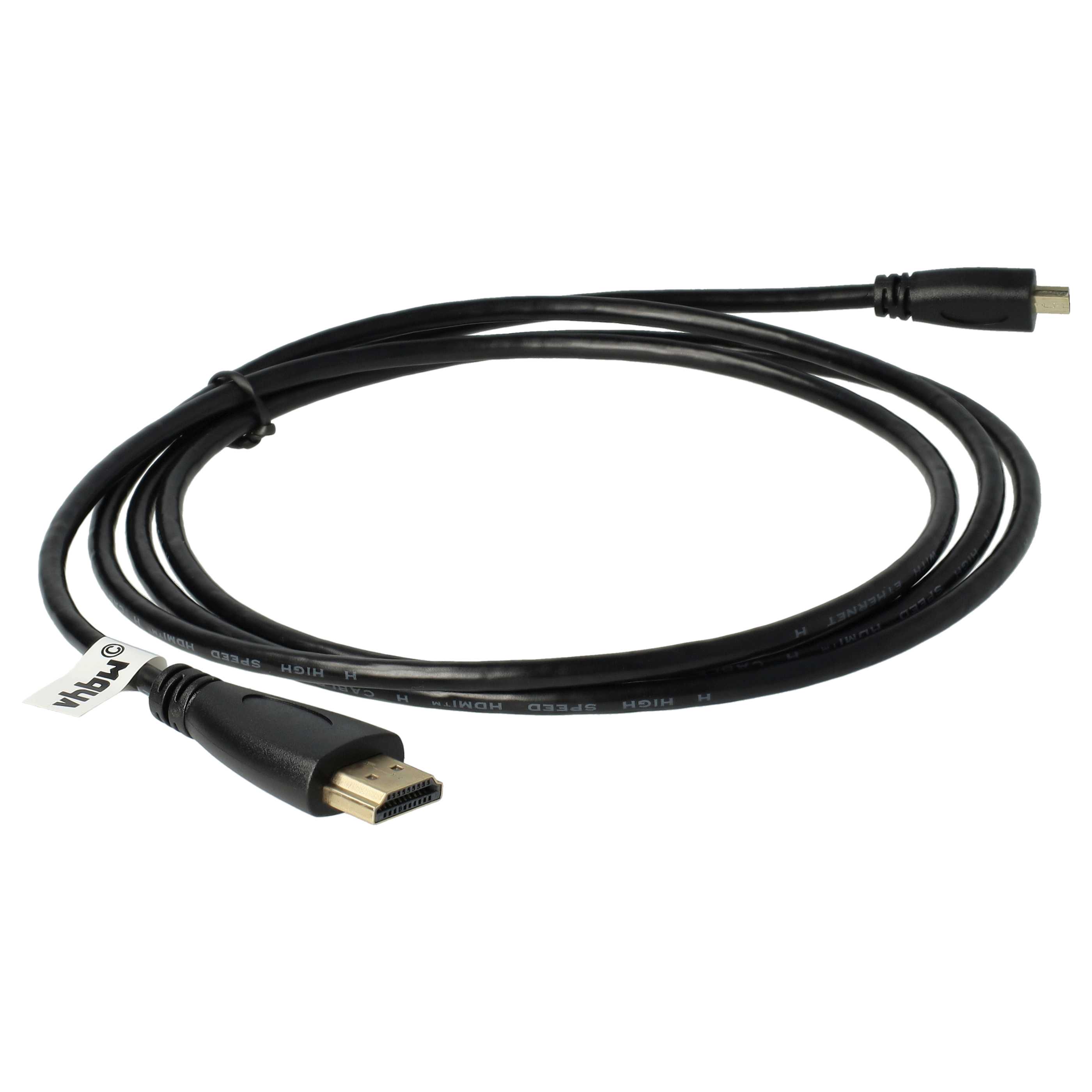HDMI-Cable, Micro-HDMI to HDMI 1.4 1.4m for Tablet, Smartphone, Camera