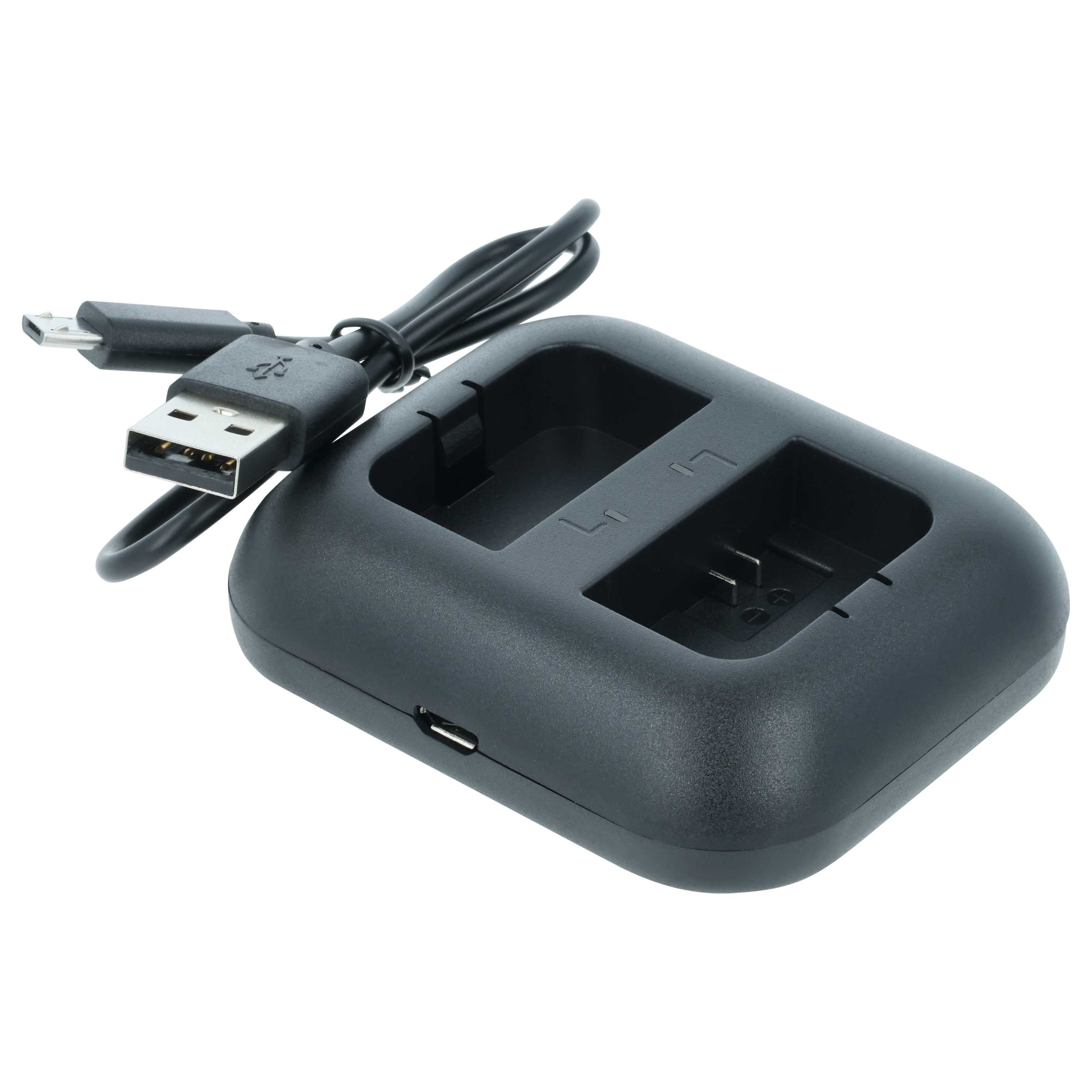 Battery Charger Micro-USB + Cable Micro-USB suitable for Sony DSC-RX10 III Digital Camera - 0.6 A