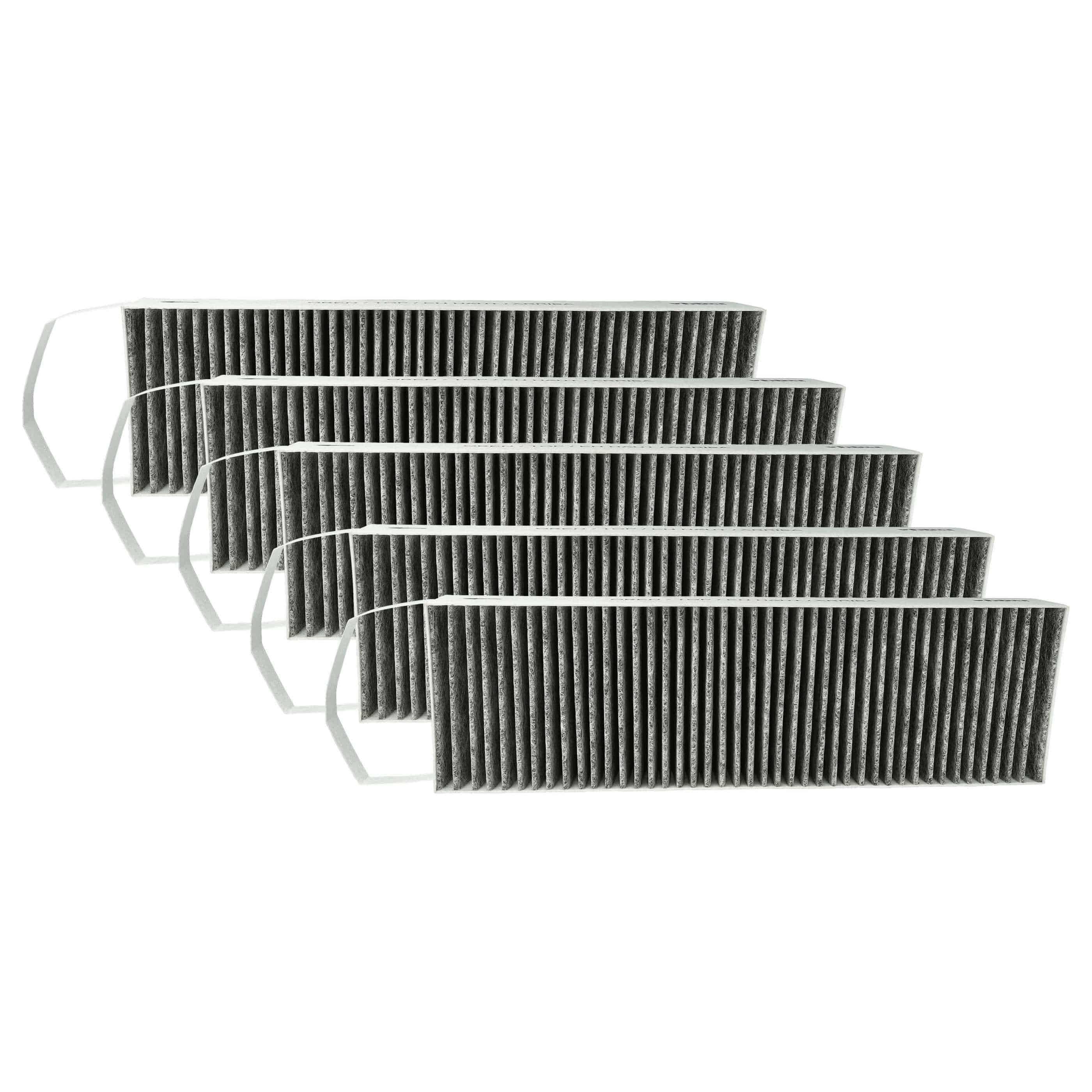 5x Filtres à charbon actif remplace Bora PUAKF pour hotte Bora