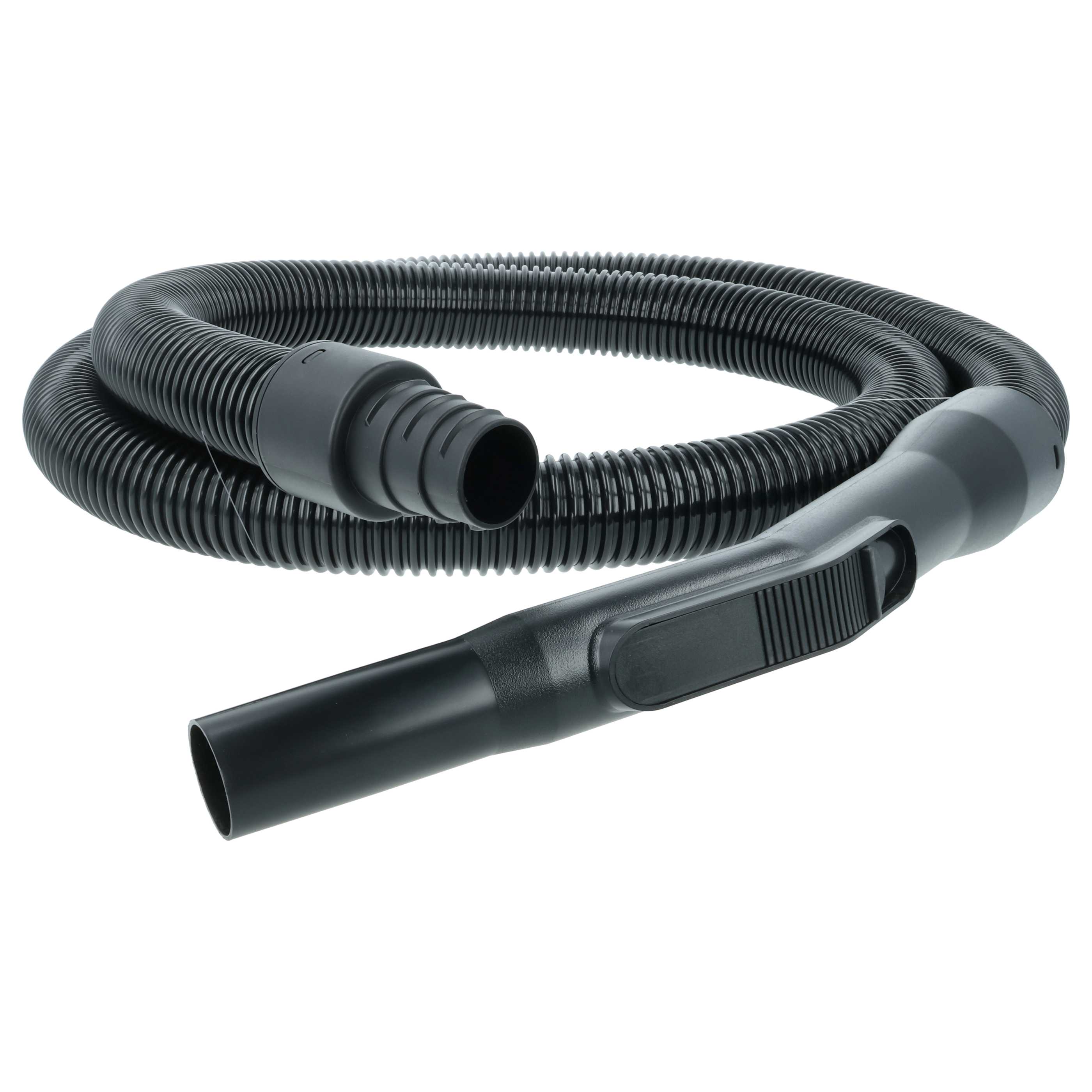 2x Hose suitable for vacuum cleaner - with Handle, 1.8m - 32 mm, 35 mm, 38 mm Connector