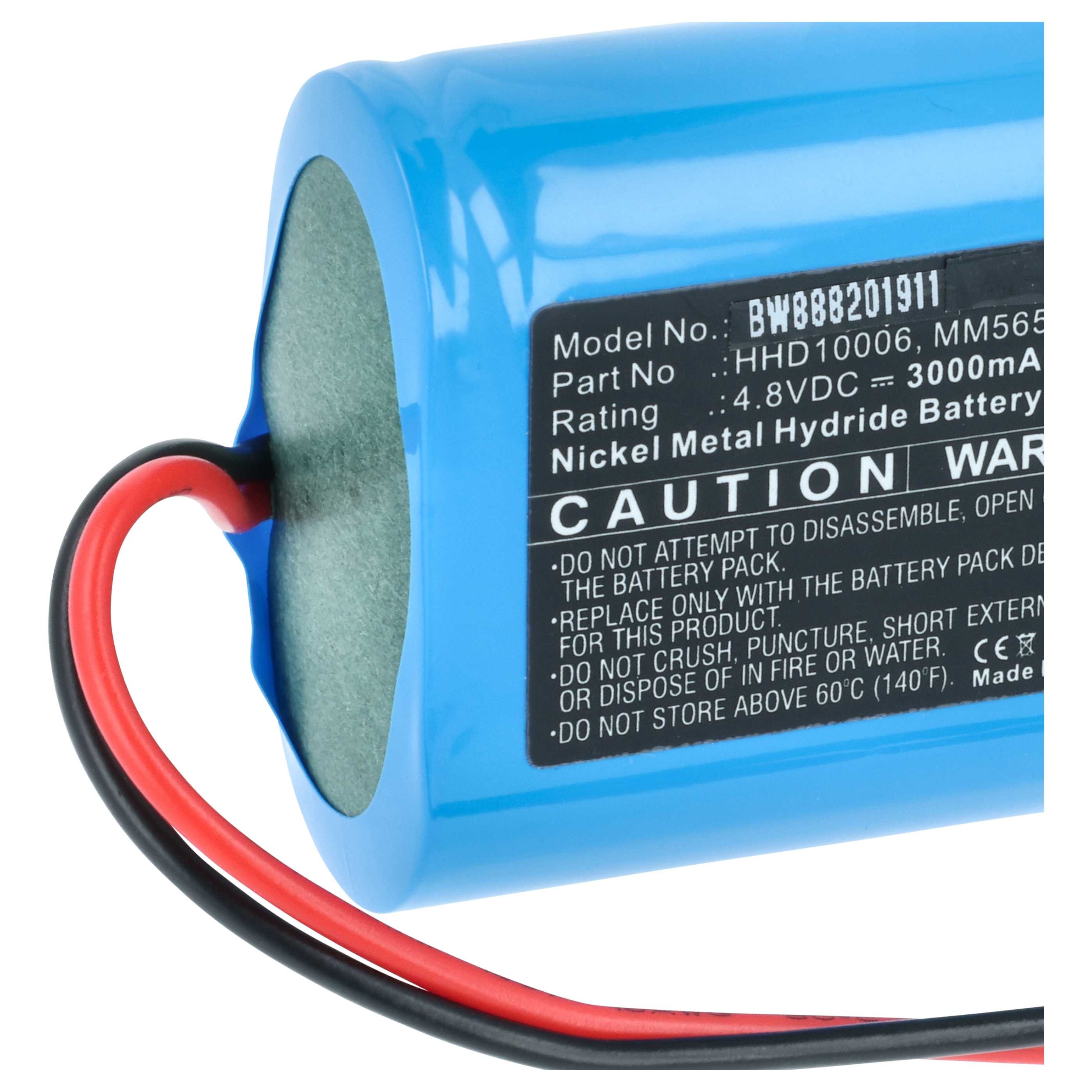 Batería reemplaza Mosquito Magnet 565-021 REV A2, HHD10006 para mosquito magnet (3000 mAh, 4,8 V, NiMH)