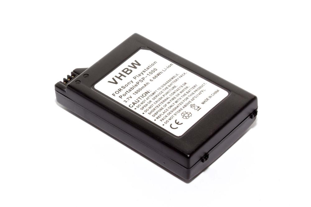 Batteria per console di gioco sostituisce Sony PSP-110, PSP-280G - 1800mAh, 3,7V