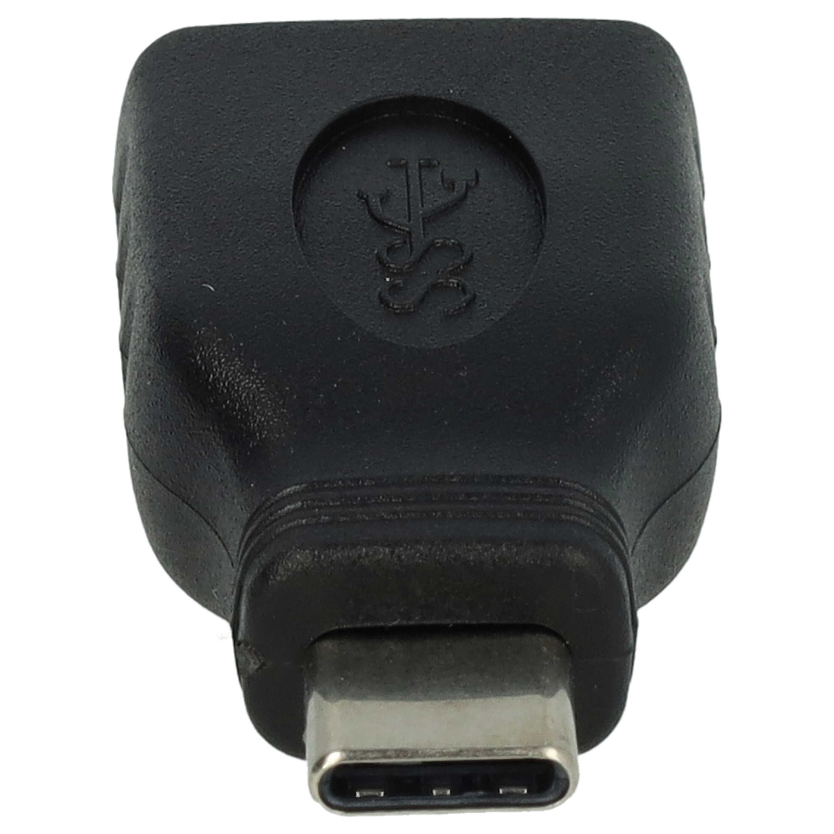 vhbw Adaptateur USB type C vers USB 3.0 compatible avec P9 Huawei et autres - noir