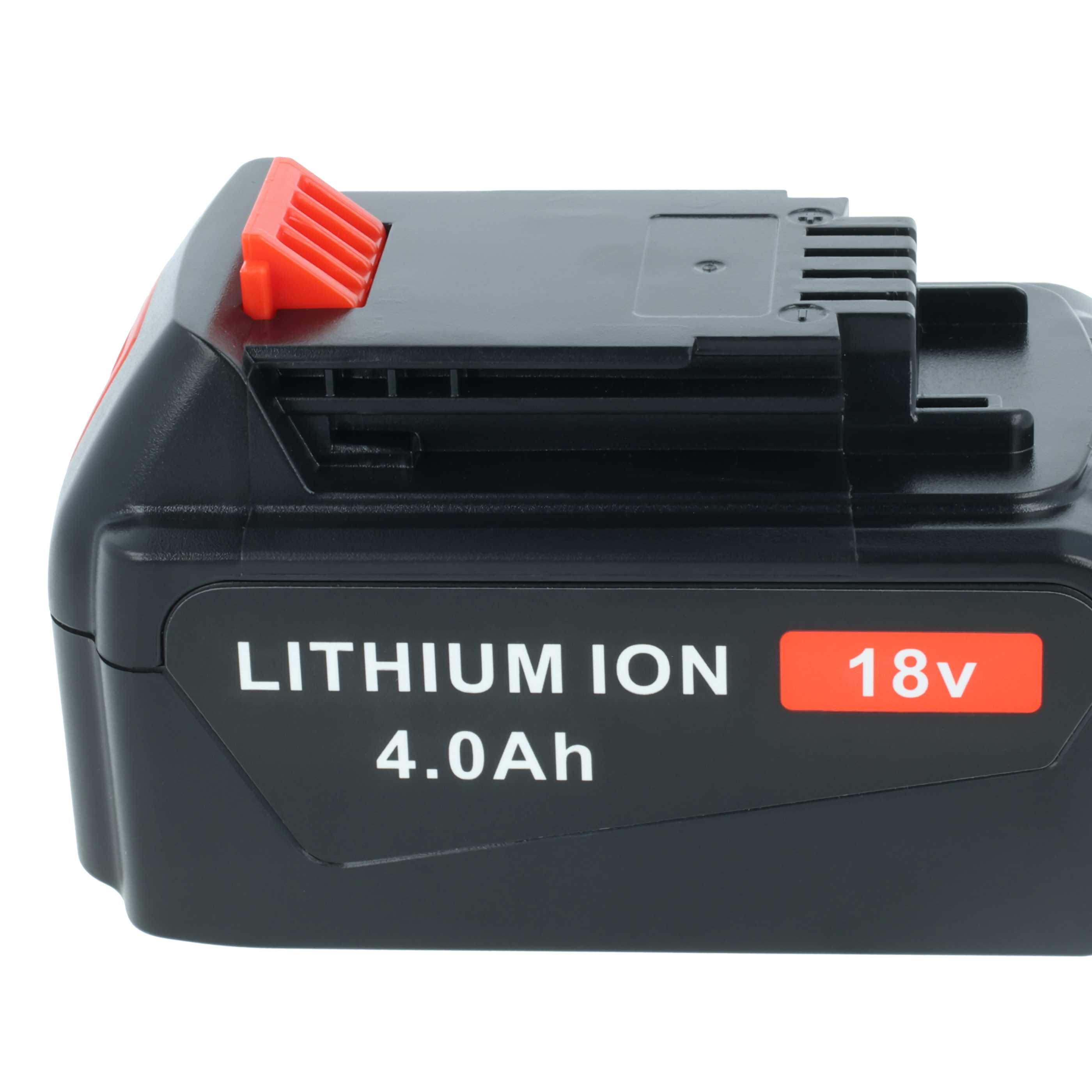 2x Battery replaces Black & Decker BL1318, BL1518, BL1518-XJ Electric Power Tool - 4000 mAh, 18 V, Li-Ion
