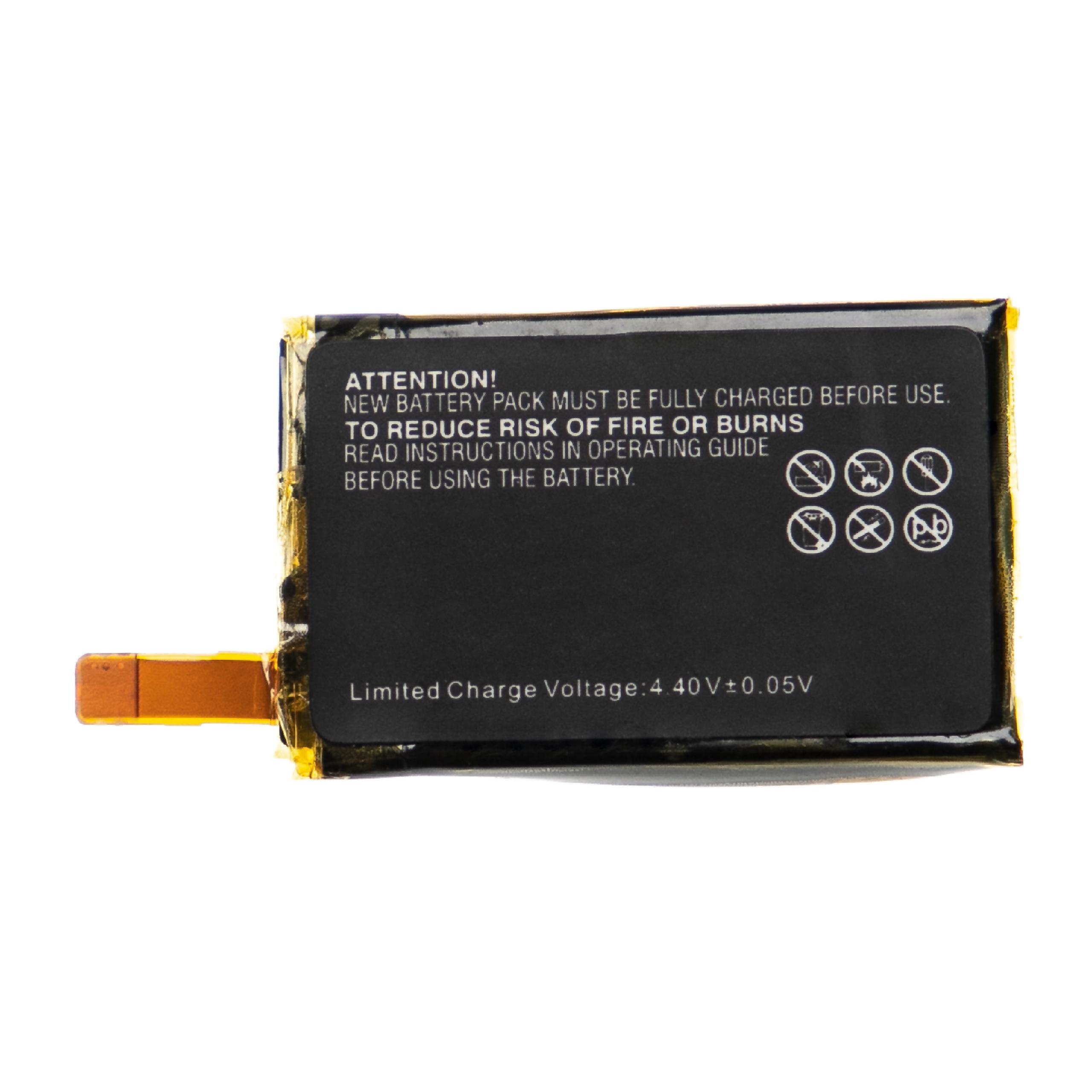 Smartwatch Battery Replacement for Fitbit R-41021555, 261827 - 150 mAh 3.85 V Li-polymer