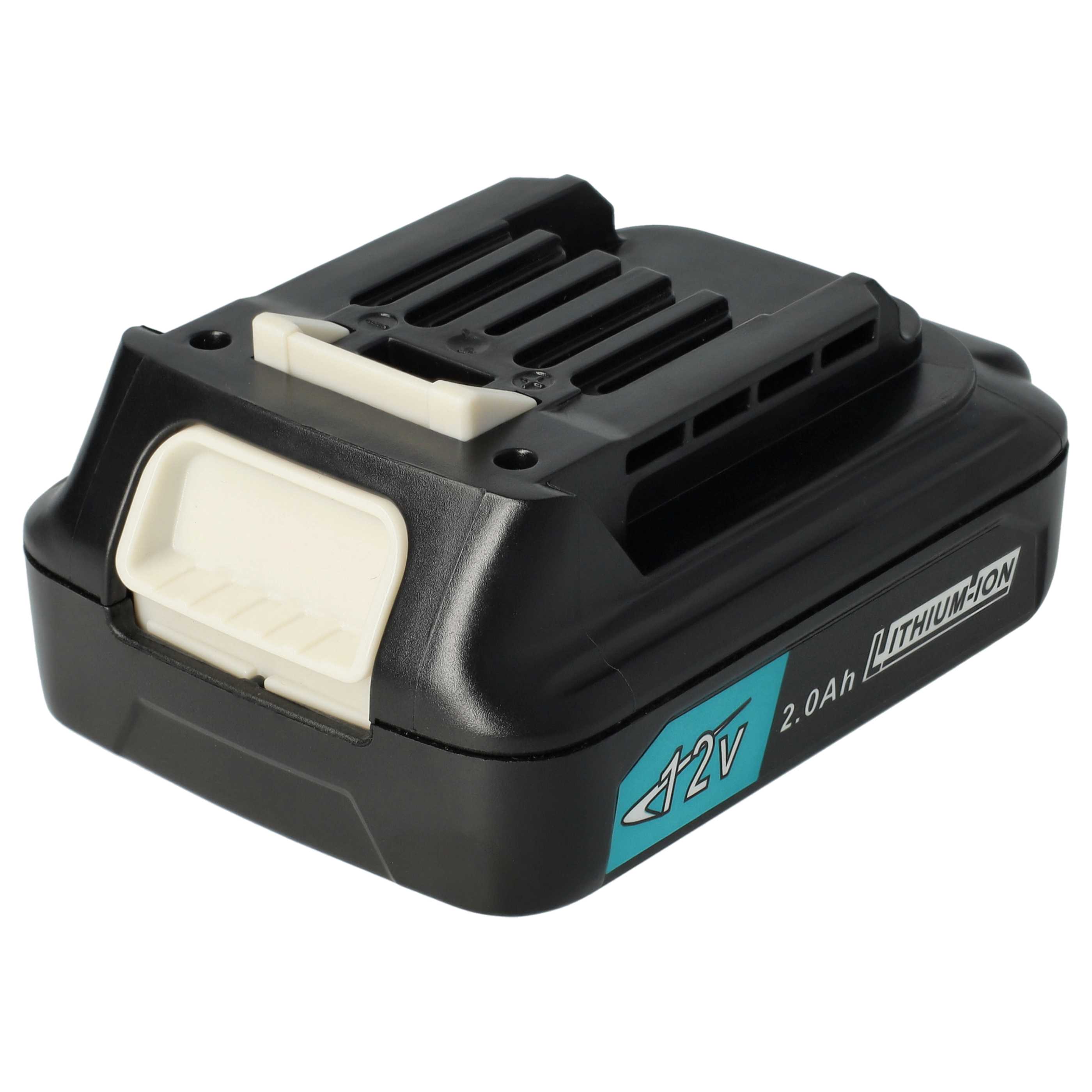 3x Battery replaces Makita 197396-9, 197390-1, 197402, 197394-3 Electric Power Tool - 2000 mAh, 12 V, Li-Ion