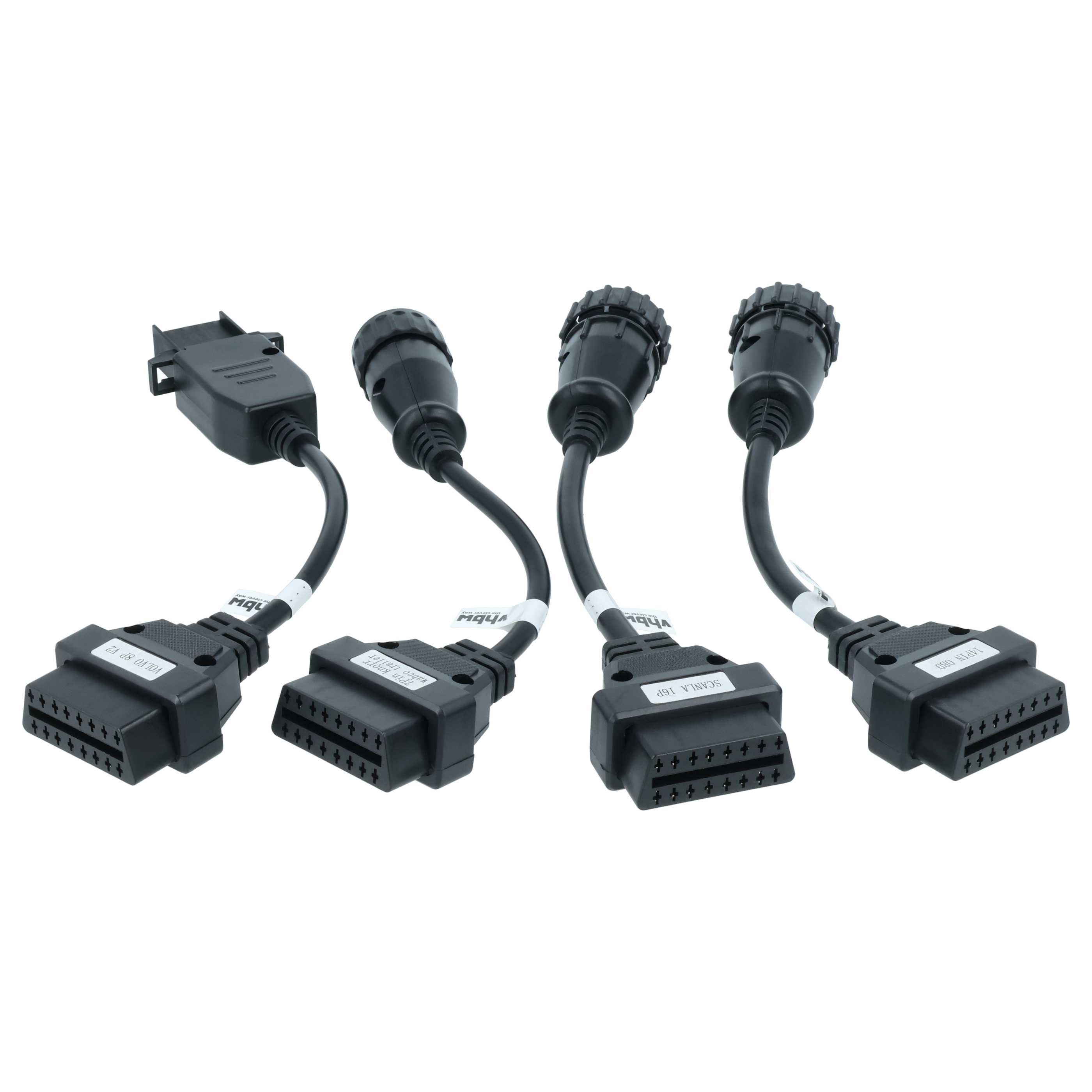 8x Lot d'adaptateurs (kit) OBD1 vers OBD2 pour camion Renault
