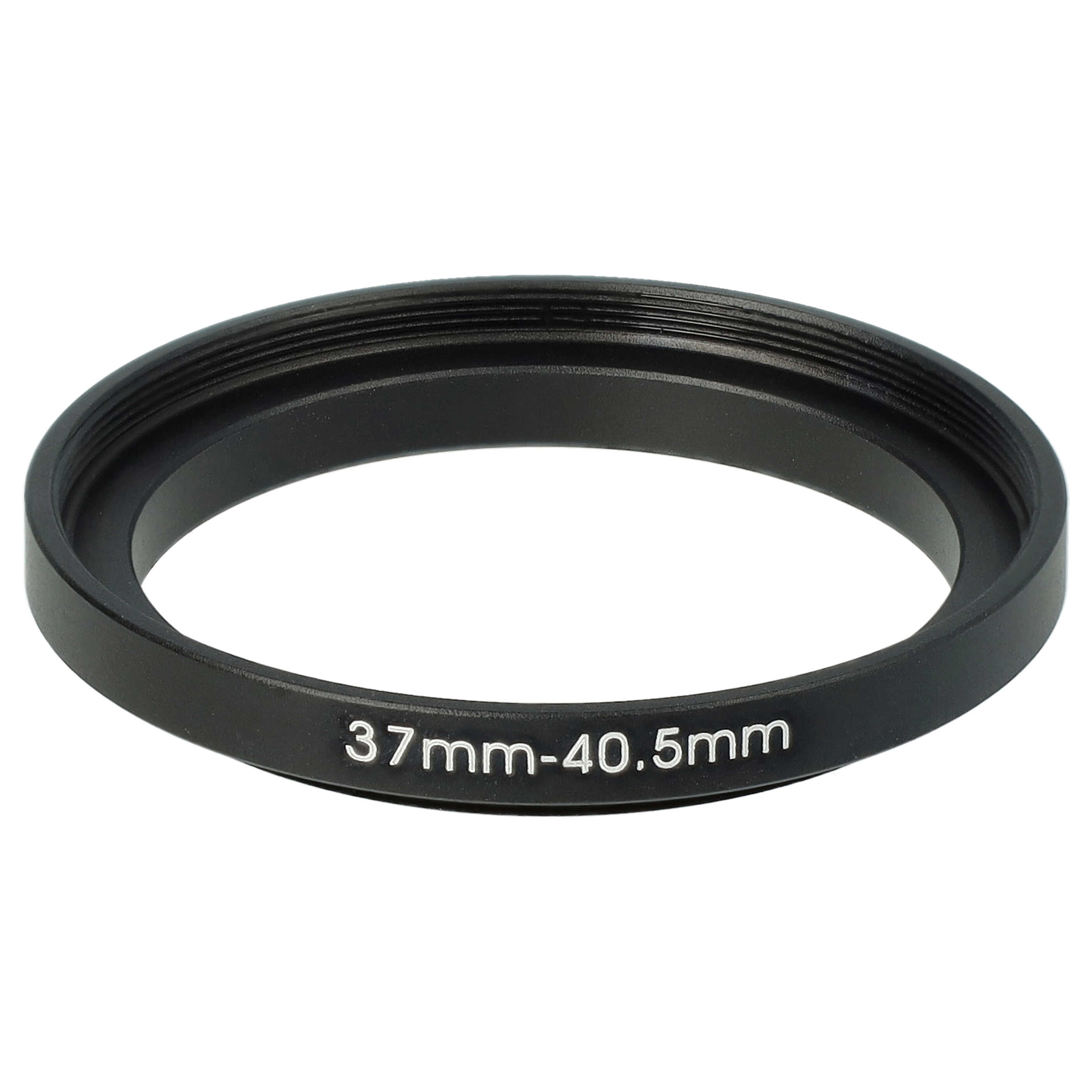 Step-Up-Ring Adapter 37 mm auf 40,5 mm passend für diverse Kamera-Objektive - Filteradapter