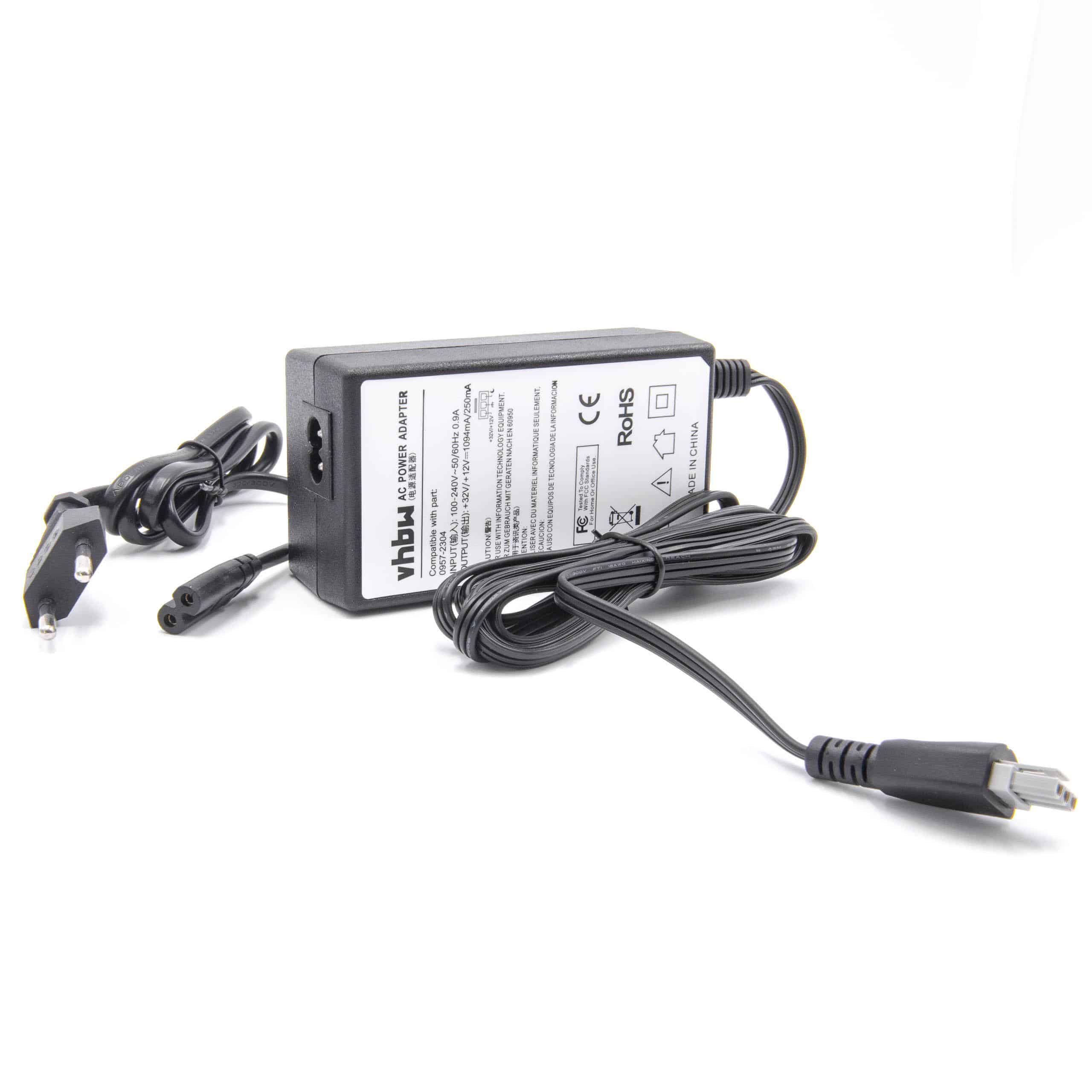 Mains Power Adapter replaces HP 0957-2304 for Printer