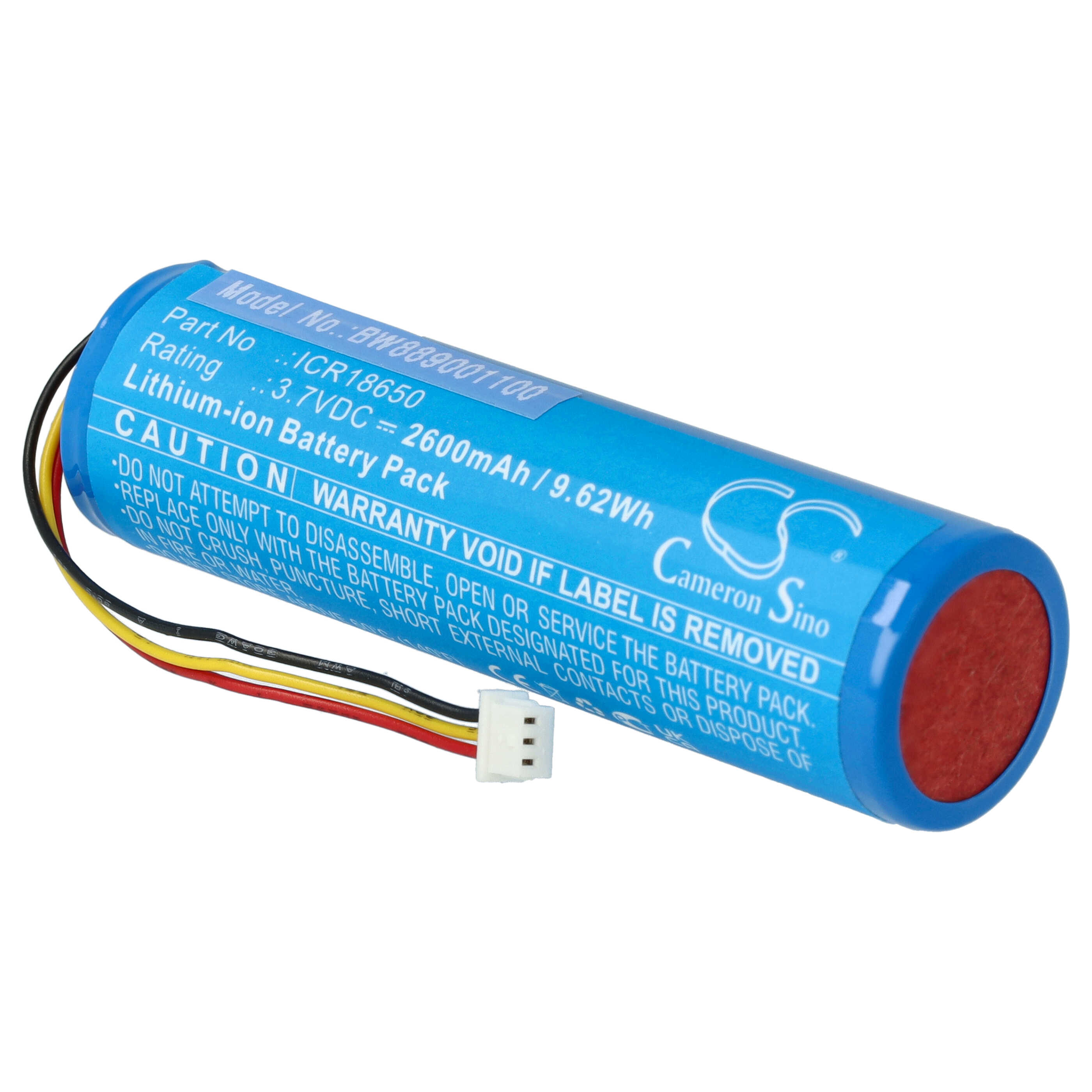 Batería para teclado (2600 mAh, 3,7 V, Li-Ion)
