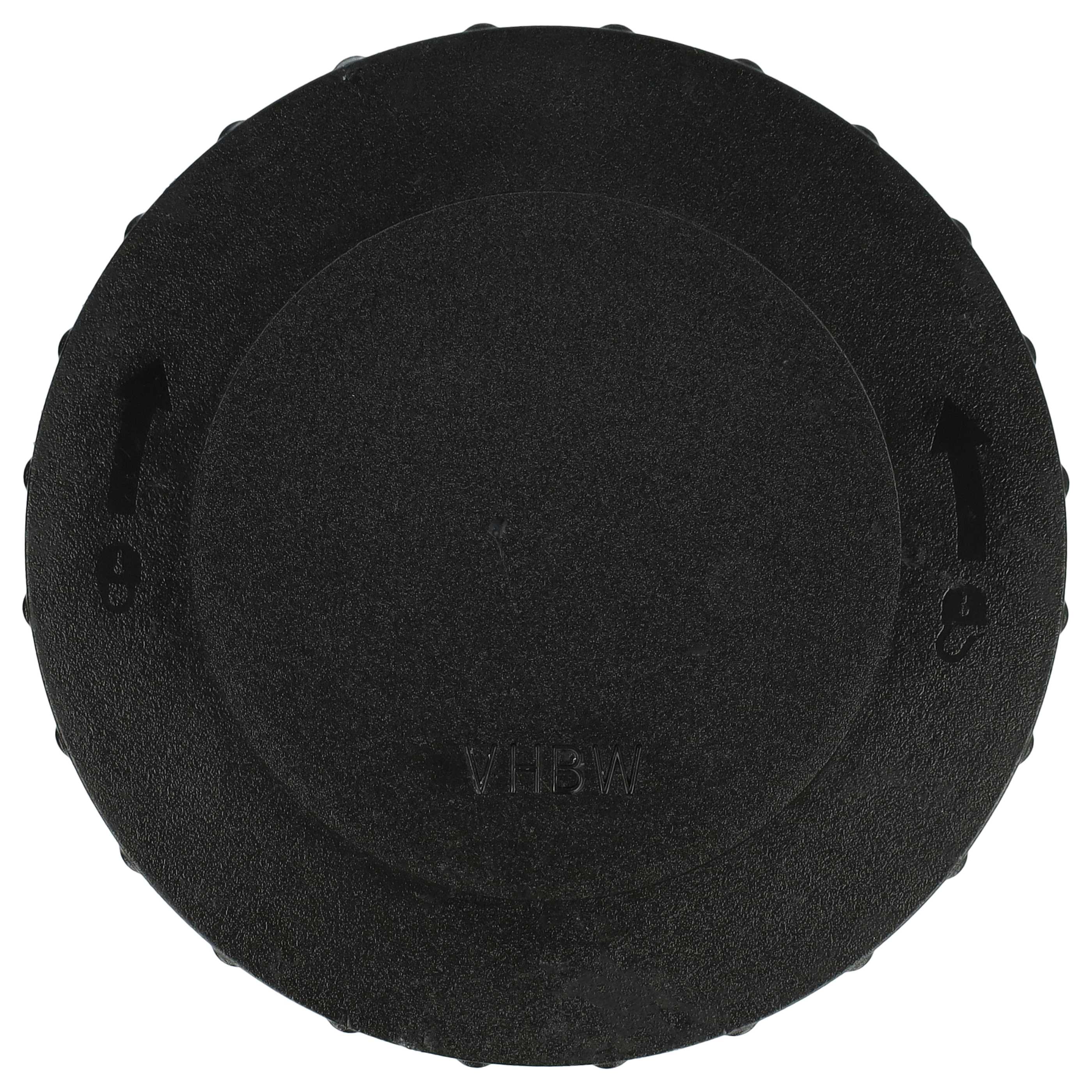 4x round filter replaces Dewalt DCV5801H, DCV5801H-XJ for Dewalt Vacuum Cleaner, black / white