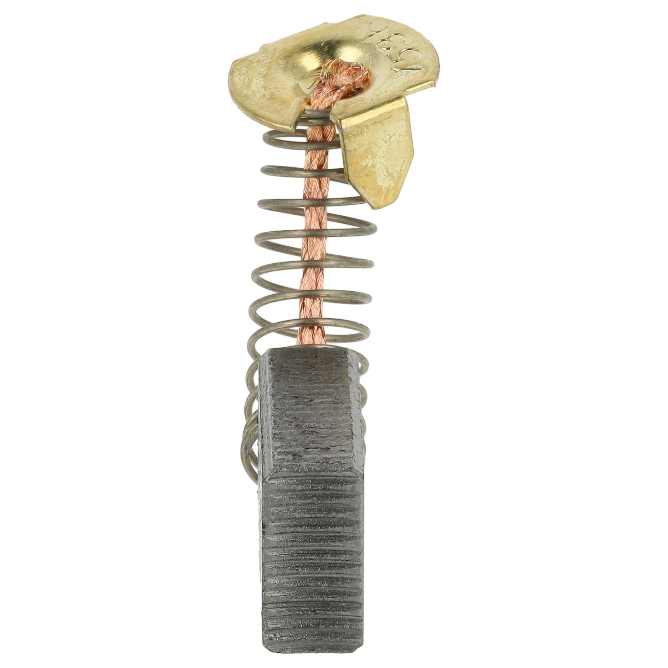2x Kohlebürste als Ersatz für Makita 181044-0, CB-152, 191044-0 für Elektrowerkzeug - 6,5 x 13,5 x 17mm