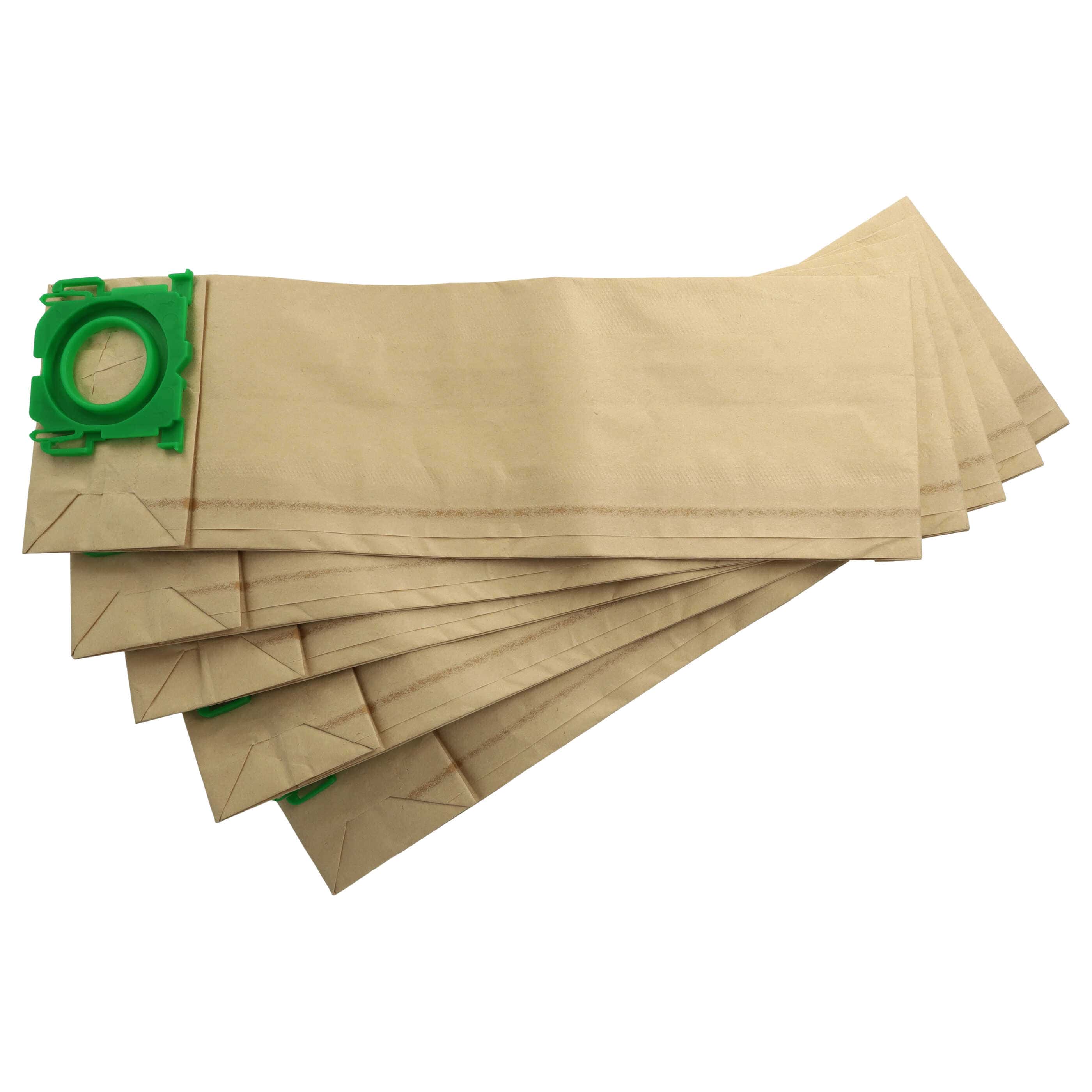 5x Sac remplace Sebo 6629ER, 6629 AM, 6629 pour aspirateur Sebo - papier