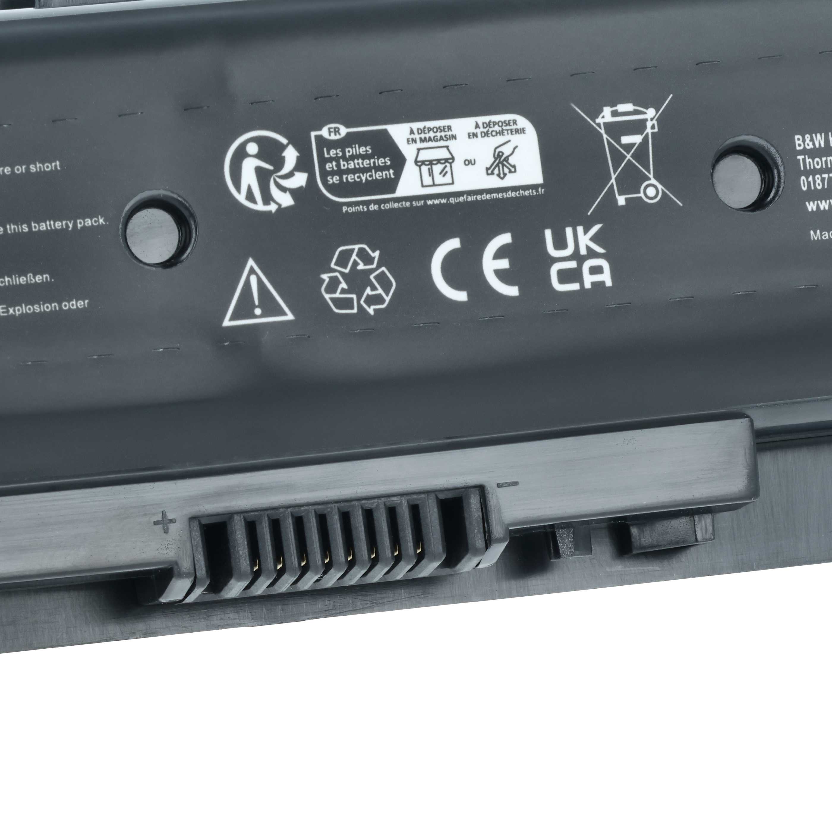 Akumulator do laptopa zamiennik HP 806953-851, 805095-001, 804073-851 - 4400 mAh 11,1 V Li-Ion, czarny