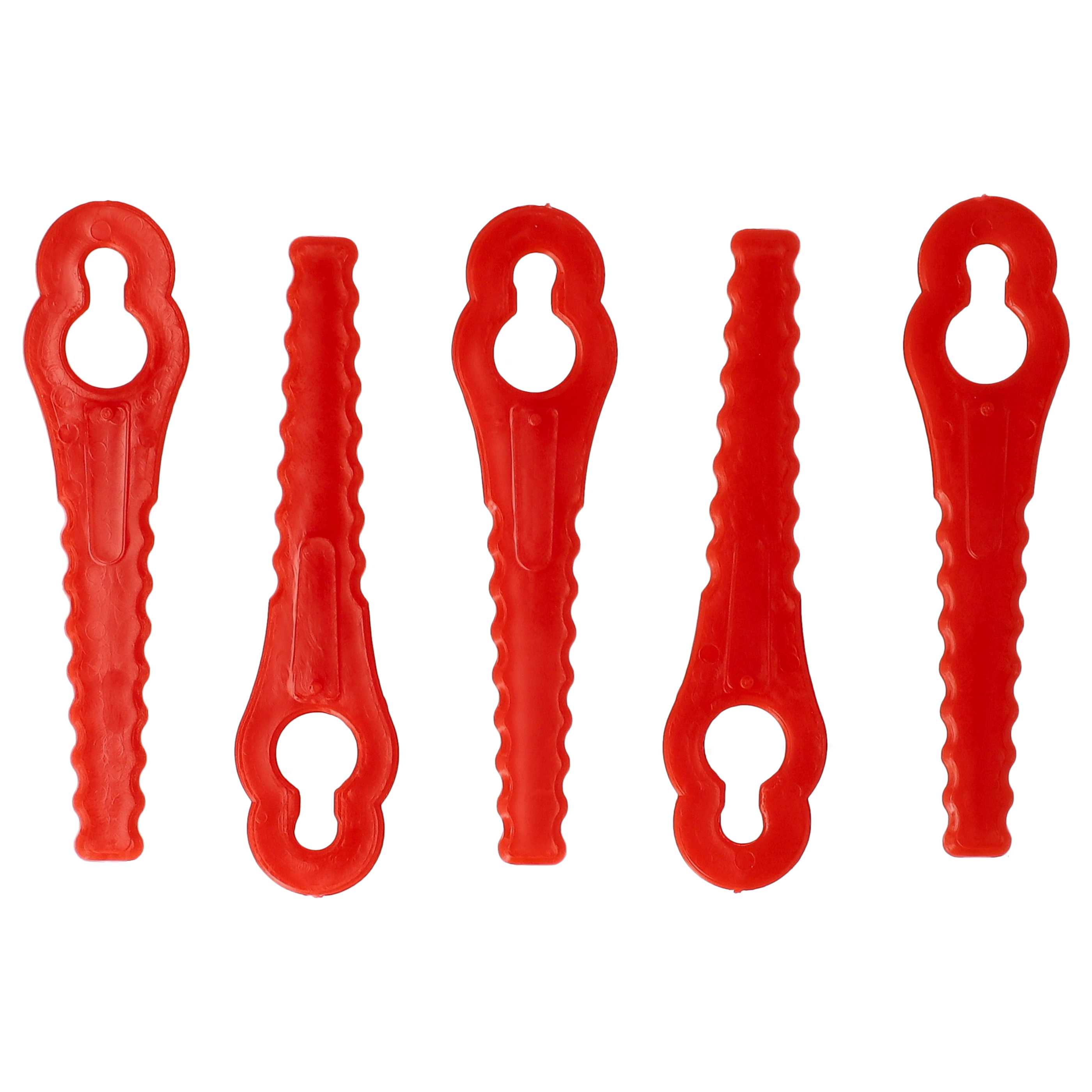 5x Exchange Blade replaces Güde 58586 Cordless Strimmerplasticred