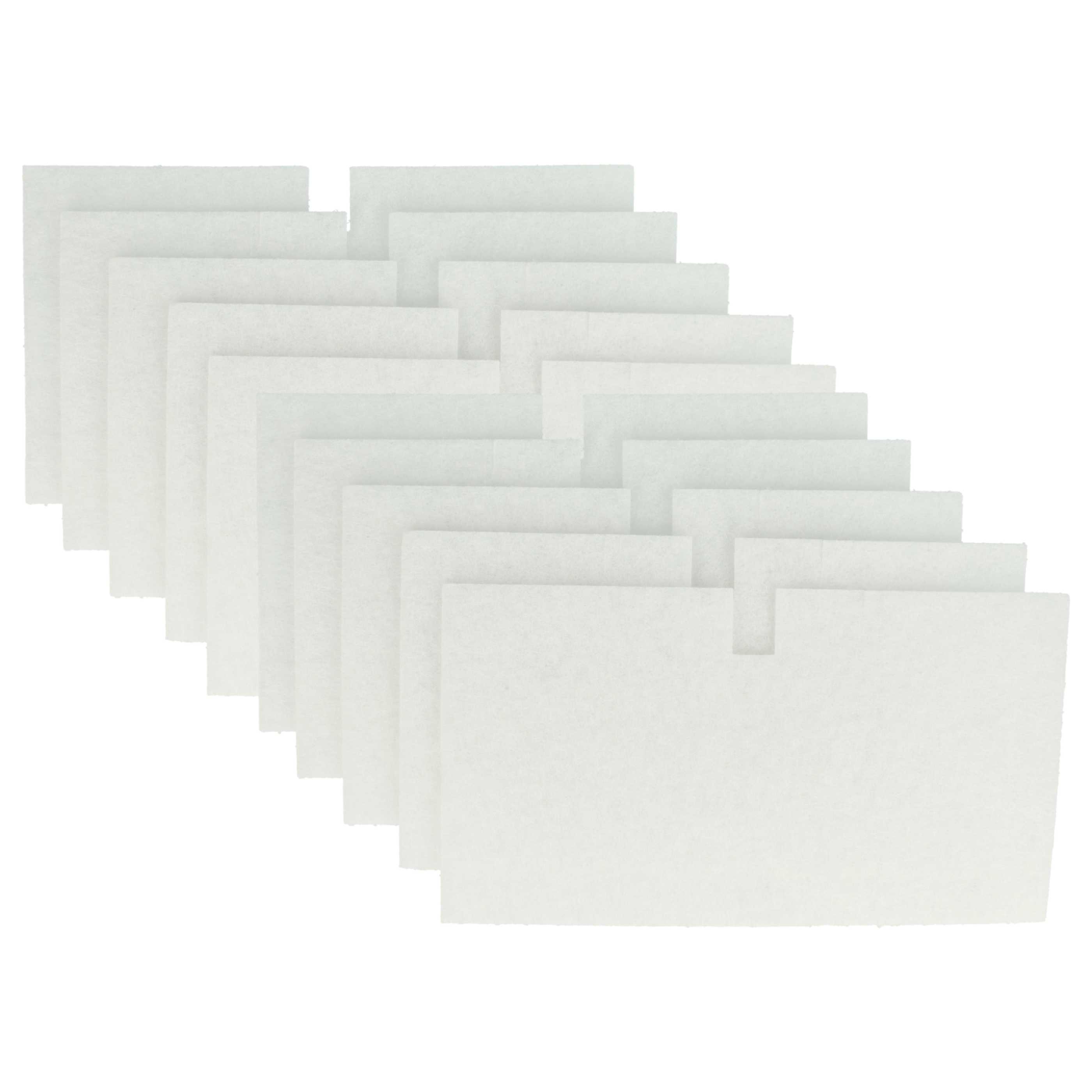 10x Filter als Ersatz für Lunos 9/FALD, 34703 für Lunos Lüfter - weiß