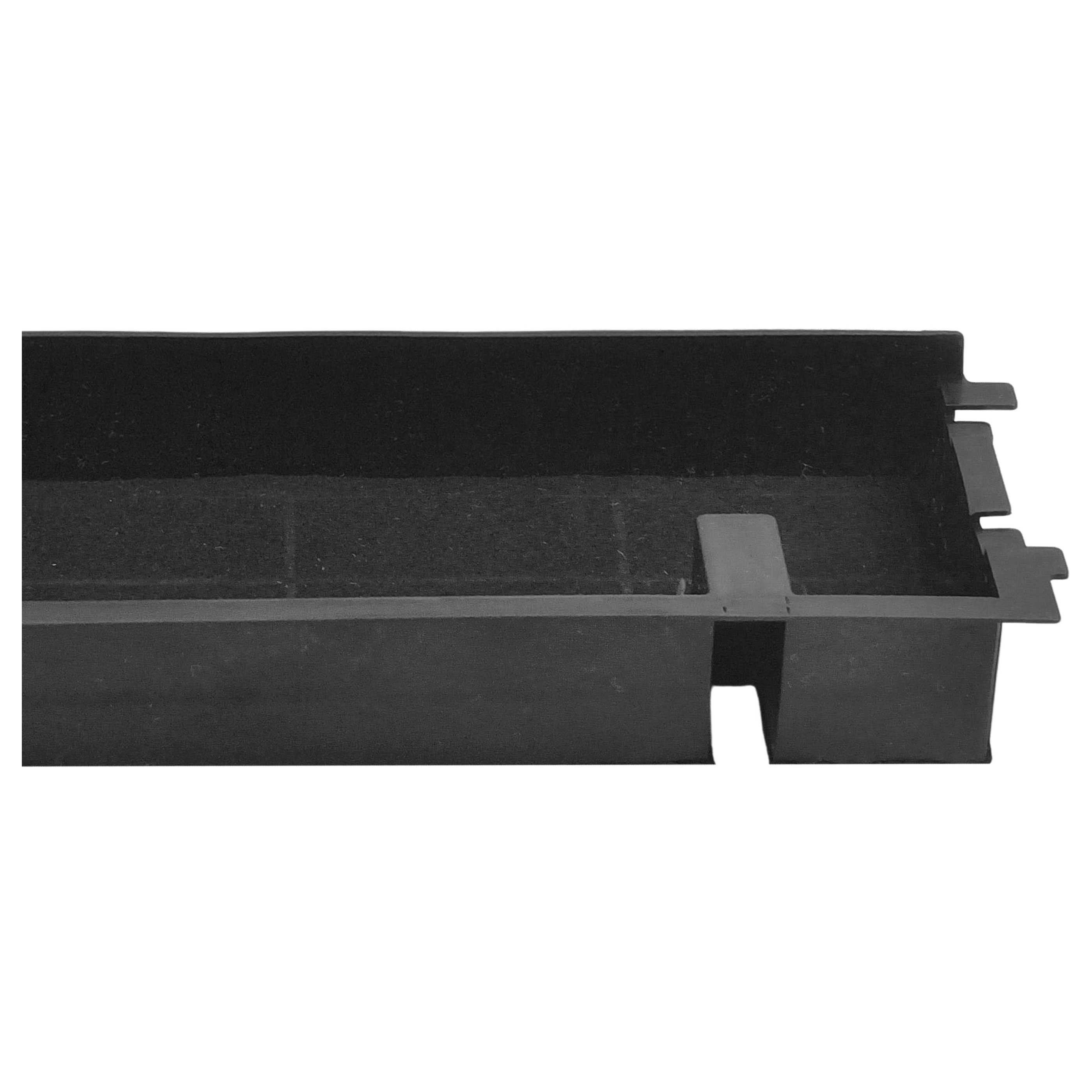 Filtre à charbon actif remplace AEG 9029865947, 9029801199, 4055356002, MCFE18ST, MCFE18 pour hotte Zanussi