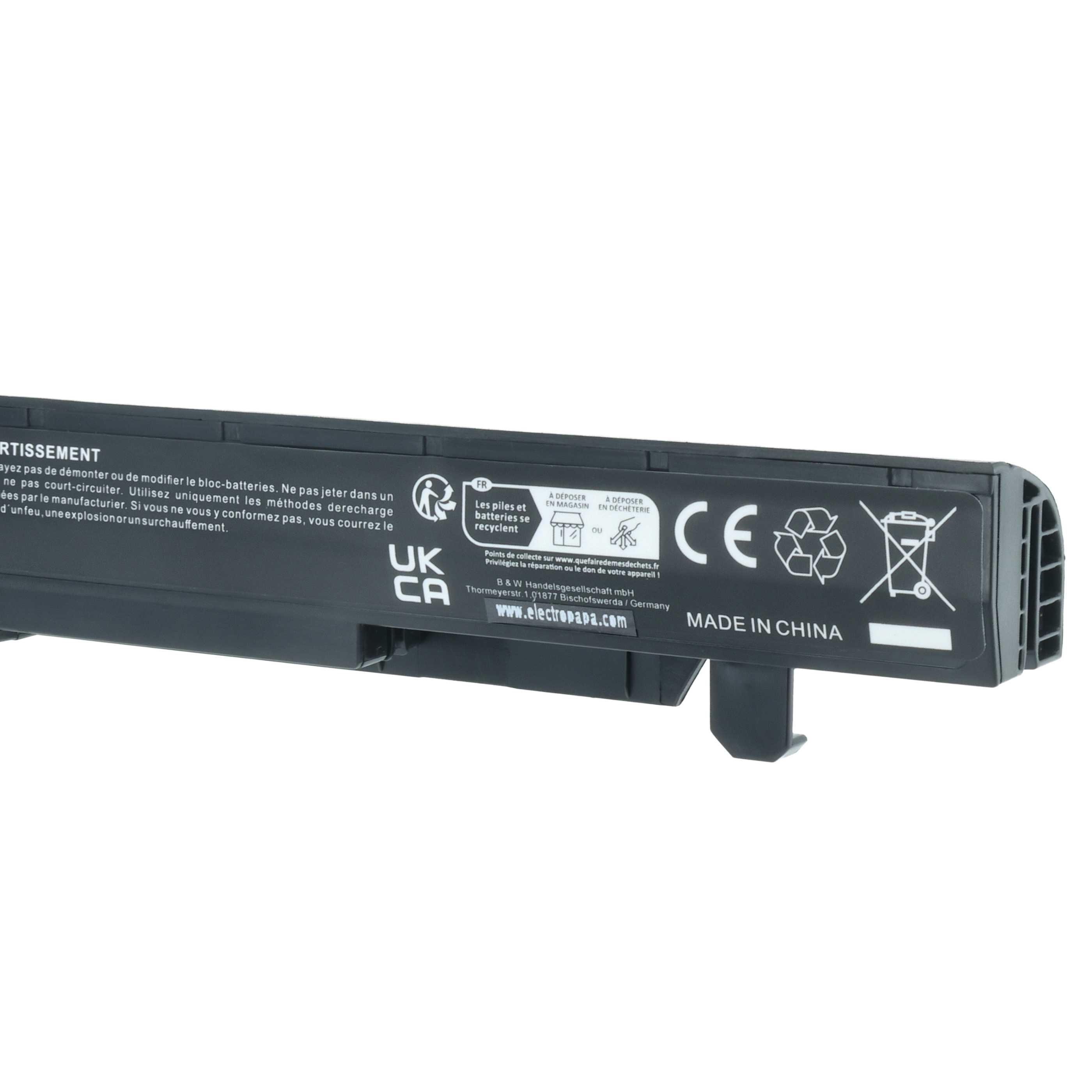 Akumulator do laptopa zamiennik Asus A41N1424 - 2200 mAh 14,8 V Li-Ion, czarny