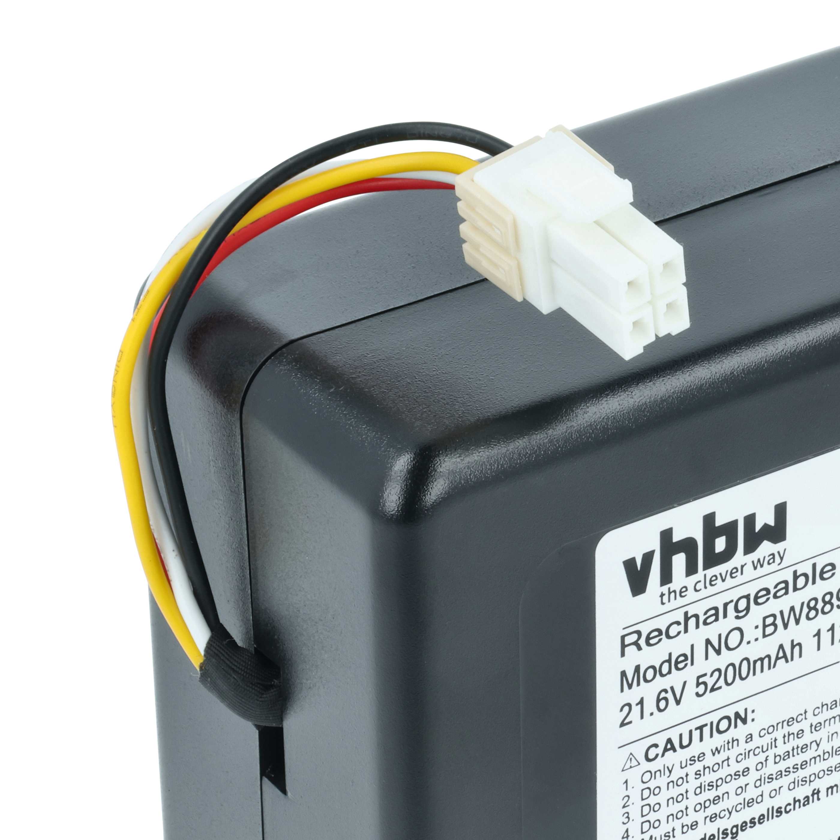 Battery replaces Samsung DJ96-00193F, DJ96-00193B, DJ68-00741V-00, VCA-RBT72 for Samsung 5200mAh, 21.6V, Li-Ion