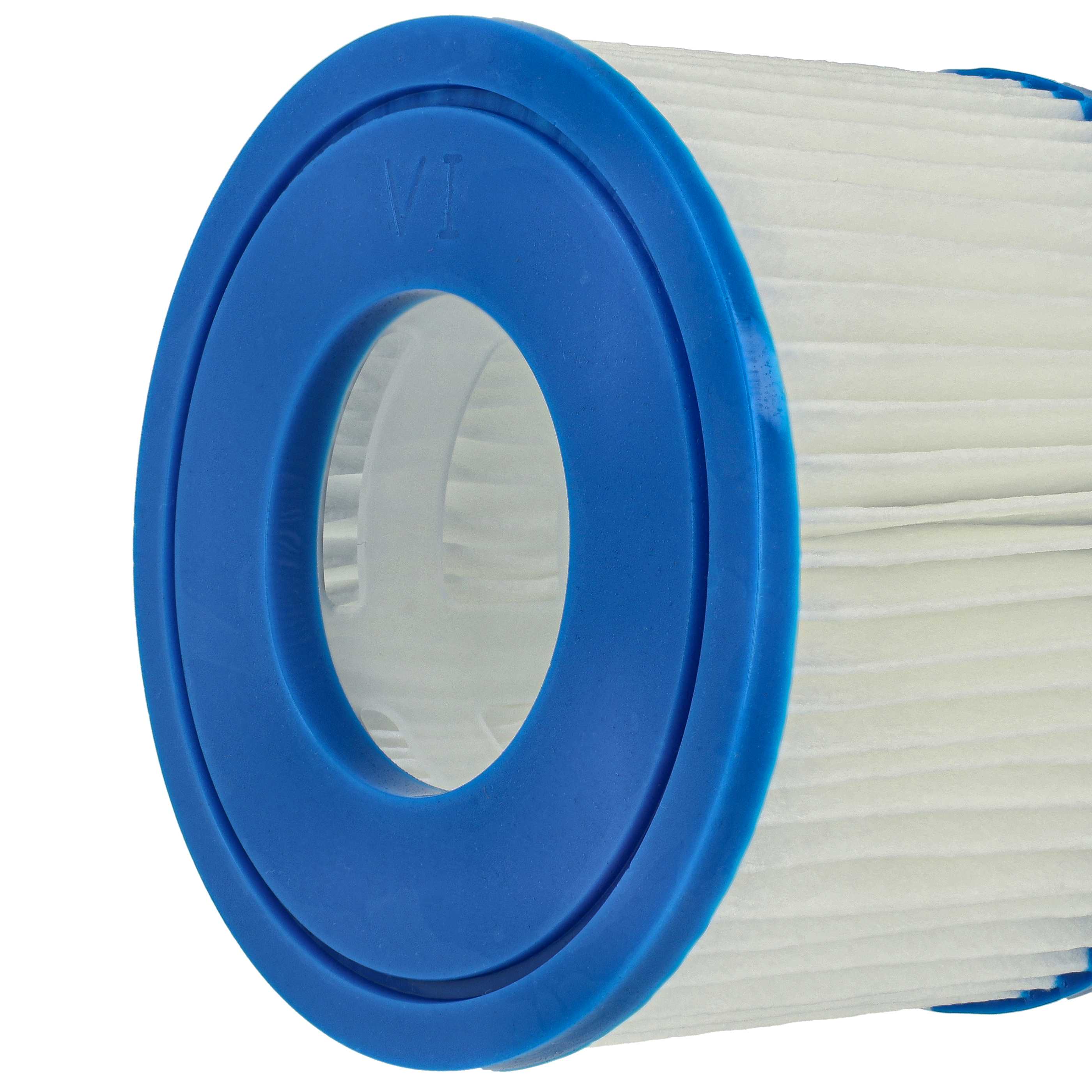 6x Poolfilter Typ VI als Ersatz für Bestway Typ VI, FD2134 - Filterkartusche